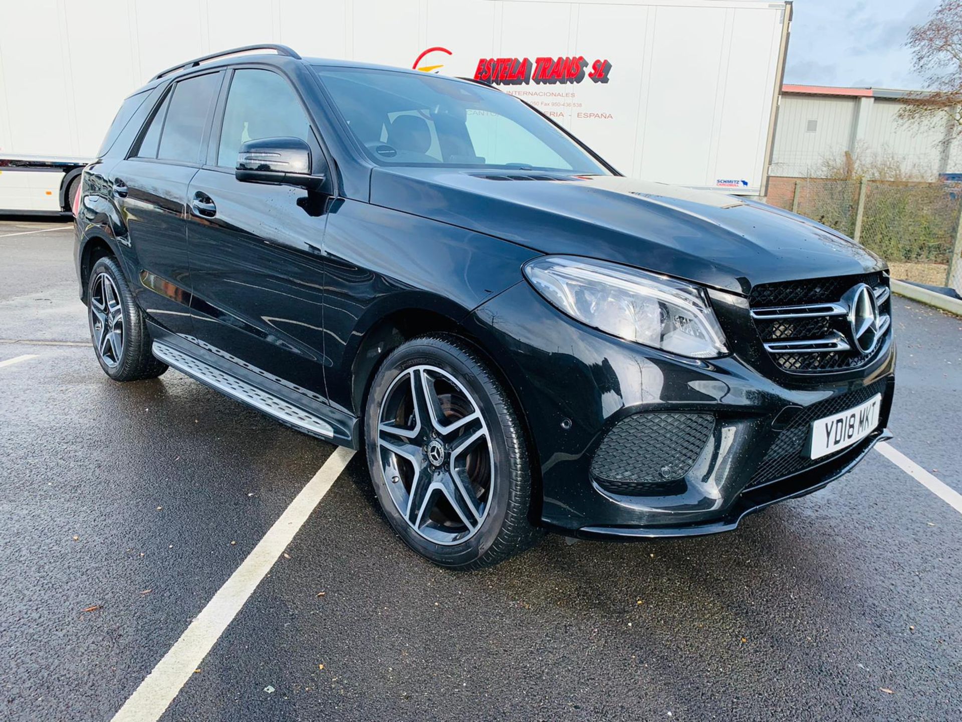 Mercedes GLE 250d 4Matic AMG Night Edition 9G Tronic - 2018 18 Reg - Only 31K Miles - BIG SPEC - Image 2 of 37