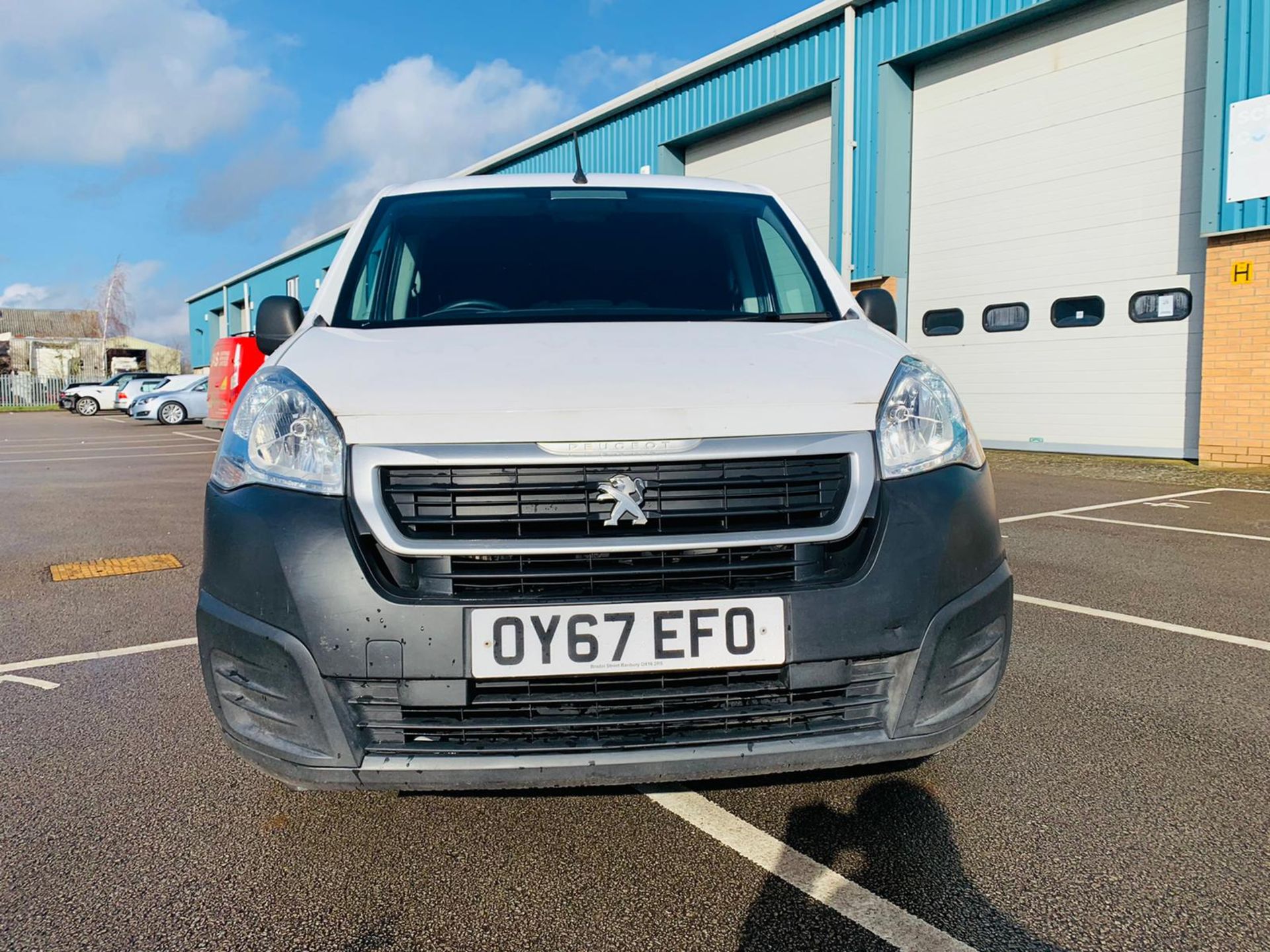 (RESERVE MET) Peugeot Partner 1.6 HDI Professional - 2018 Model - Sat Nav - Air Con - 1 Owner - Image 3 of 20