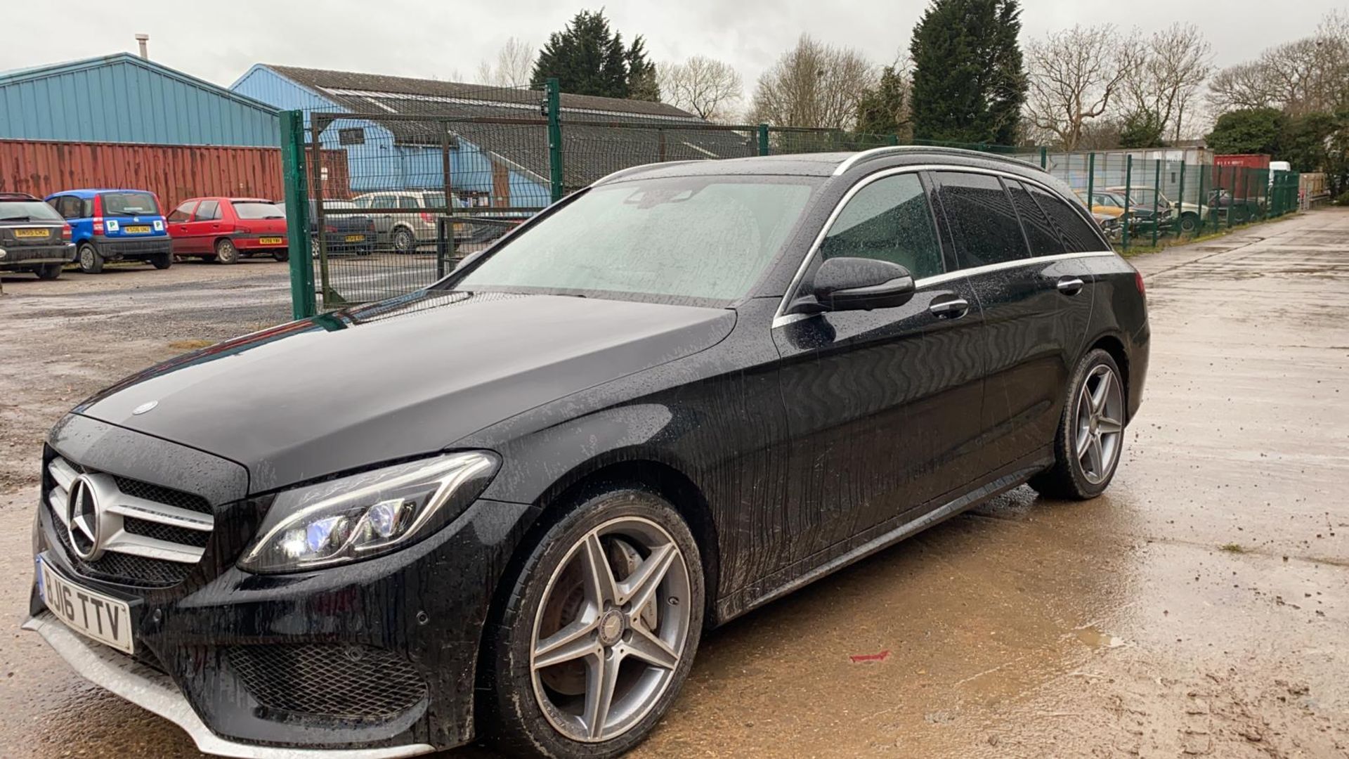 (RESERVE MET)Mercedes C300h "AMG LINE" Premium Plus Auto Estate - 16 Reg - 81K Miles - Pan Roof - Image 6 of 27