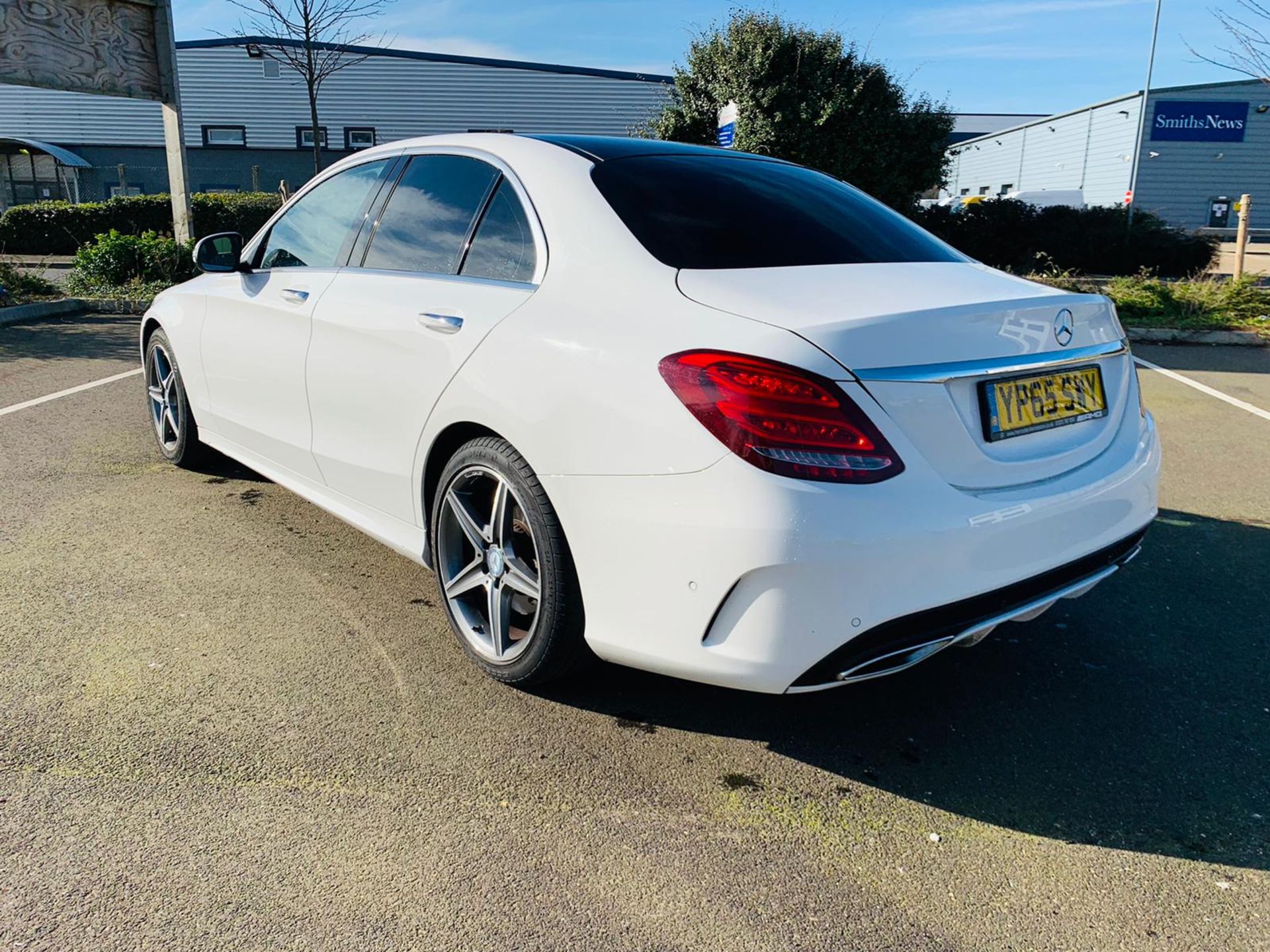 (RESERVE MET) Mercedes C300H AMG Line Premium Auto Electric Diesel Hybrid- 2016 Model - Pan Roof - - Image 7 of 38