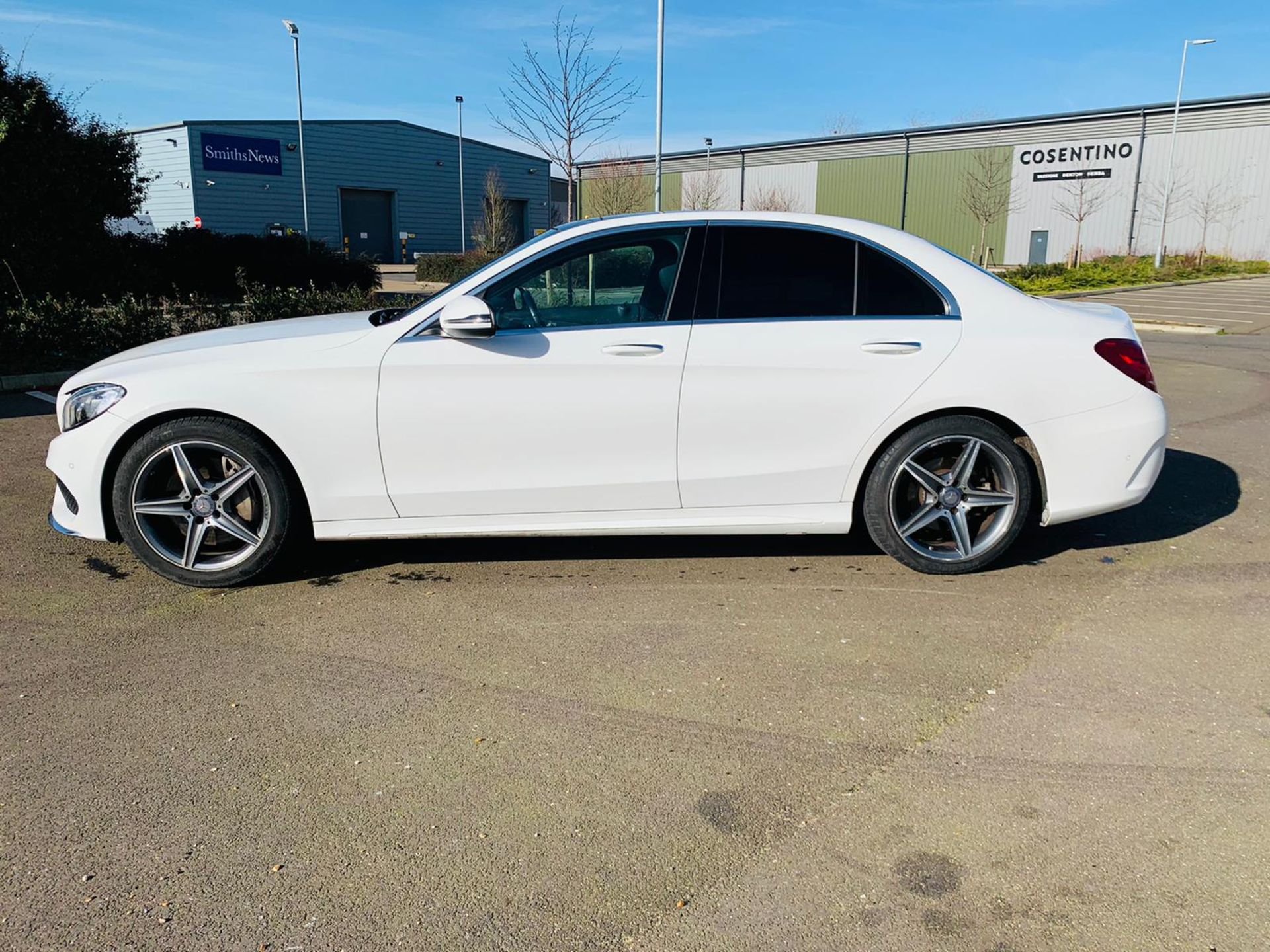 (RESERVE MET) Mercedes C300H AMG Line Premium Auto Electric Diesel Hybrid- 2016 Model - Pan Roof - - Image 2 of 38