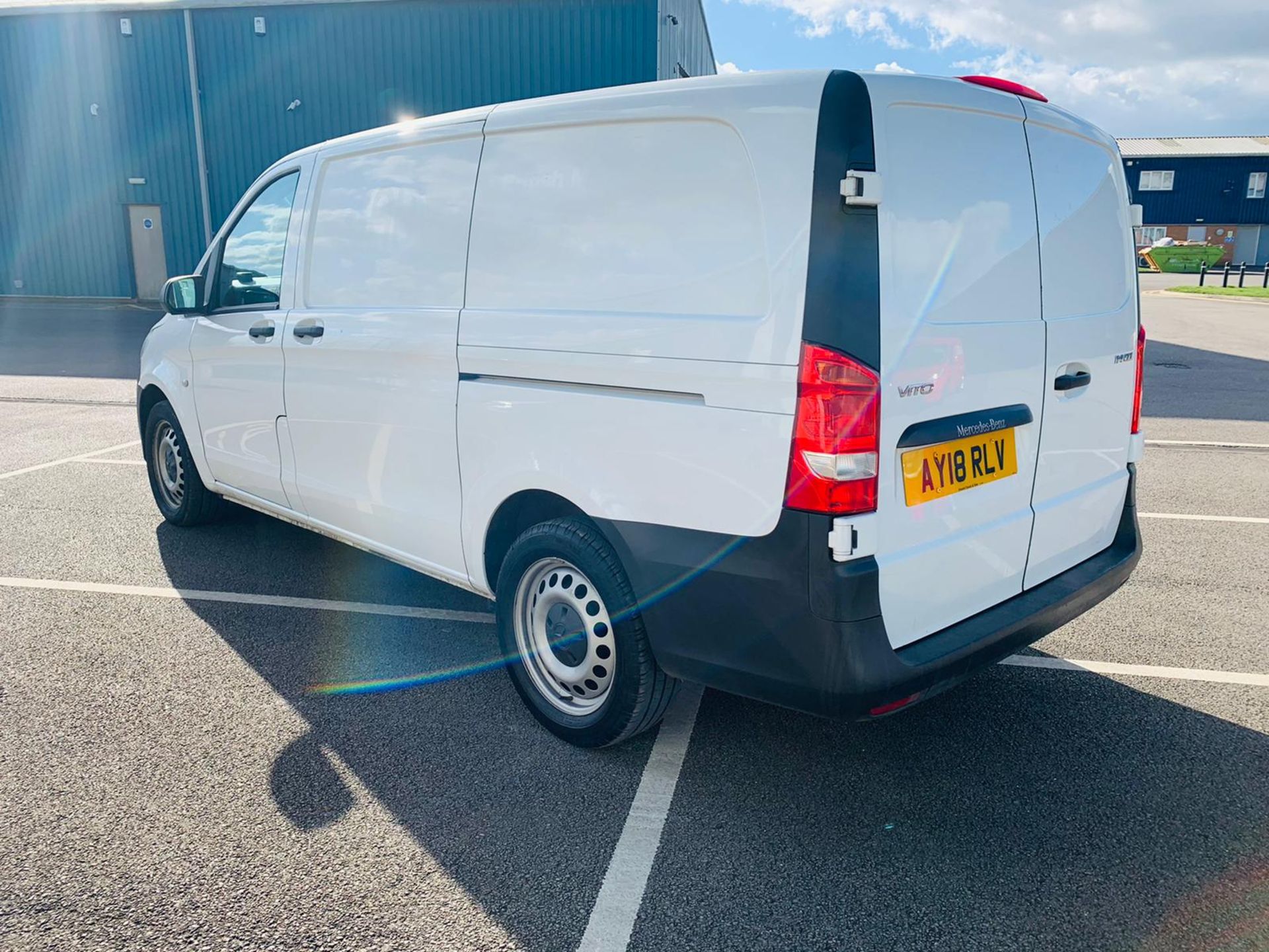 Mercedes Vito 114 CDI Bluetec 6 Speed 2018 18 Reg EX LWB - AC - Euro 6 - FSH - ULEZ - 1 Owner - Image 7 of 19