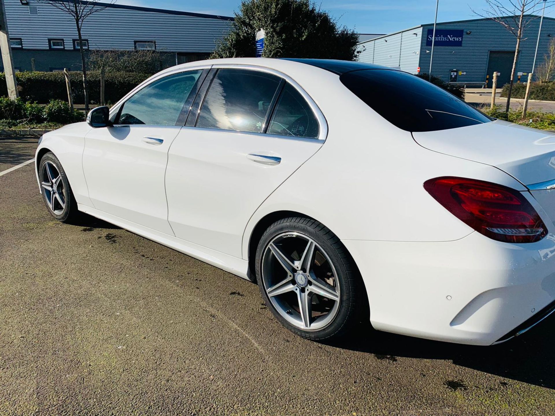 (RESERVE MET) Mercedes C300H AMG Line Premium Auto Electric Diesel Hybrid- 2016 Model - Pan Roof - - Image 6 of 38