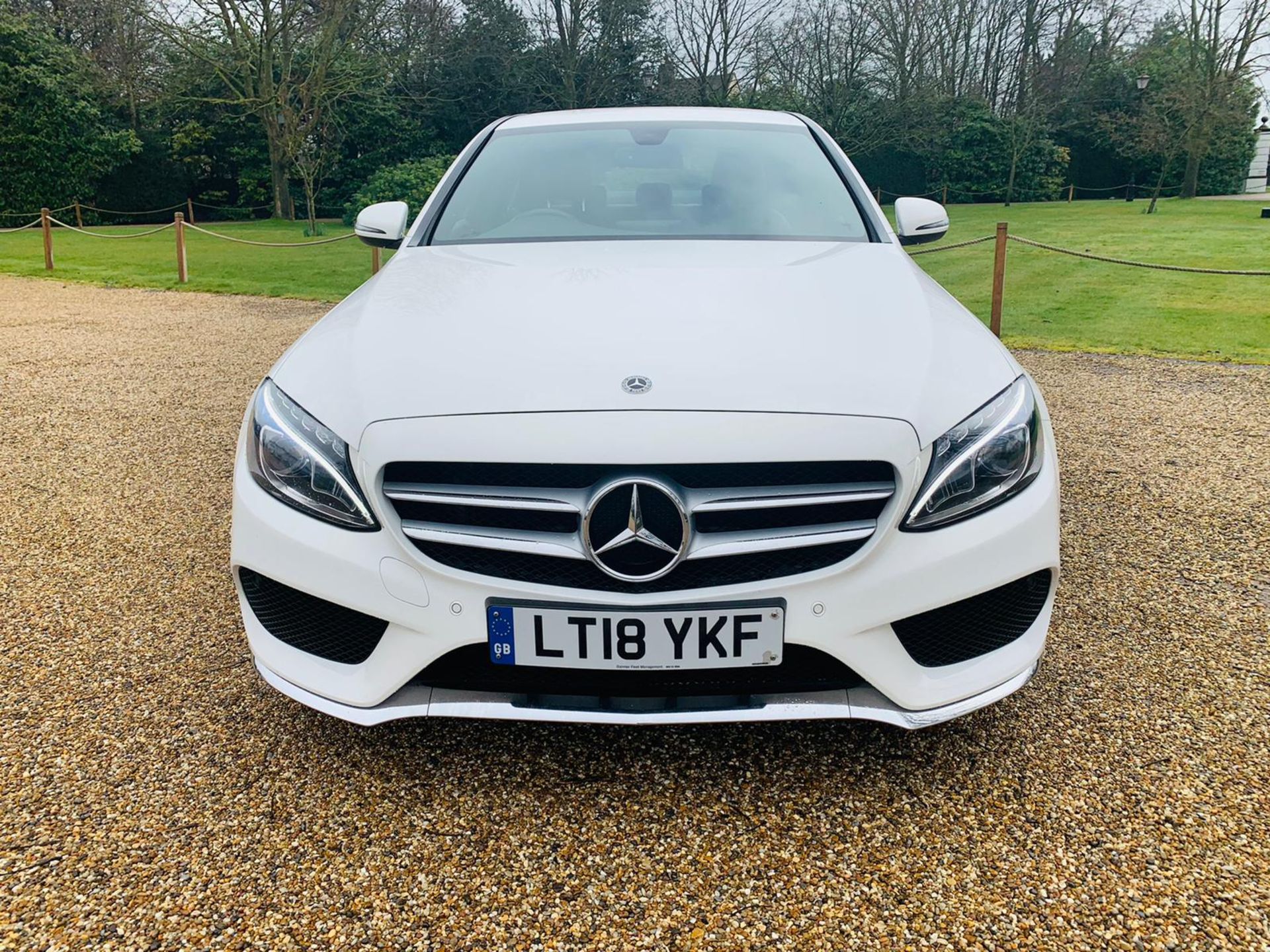 Mercedes C300H AMG Line Auto Electric Diesel Hybrid - 2018 18 Reg - Reversing Cam - Sat Nav - Image 5 of 37