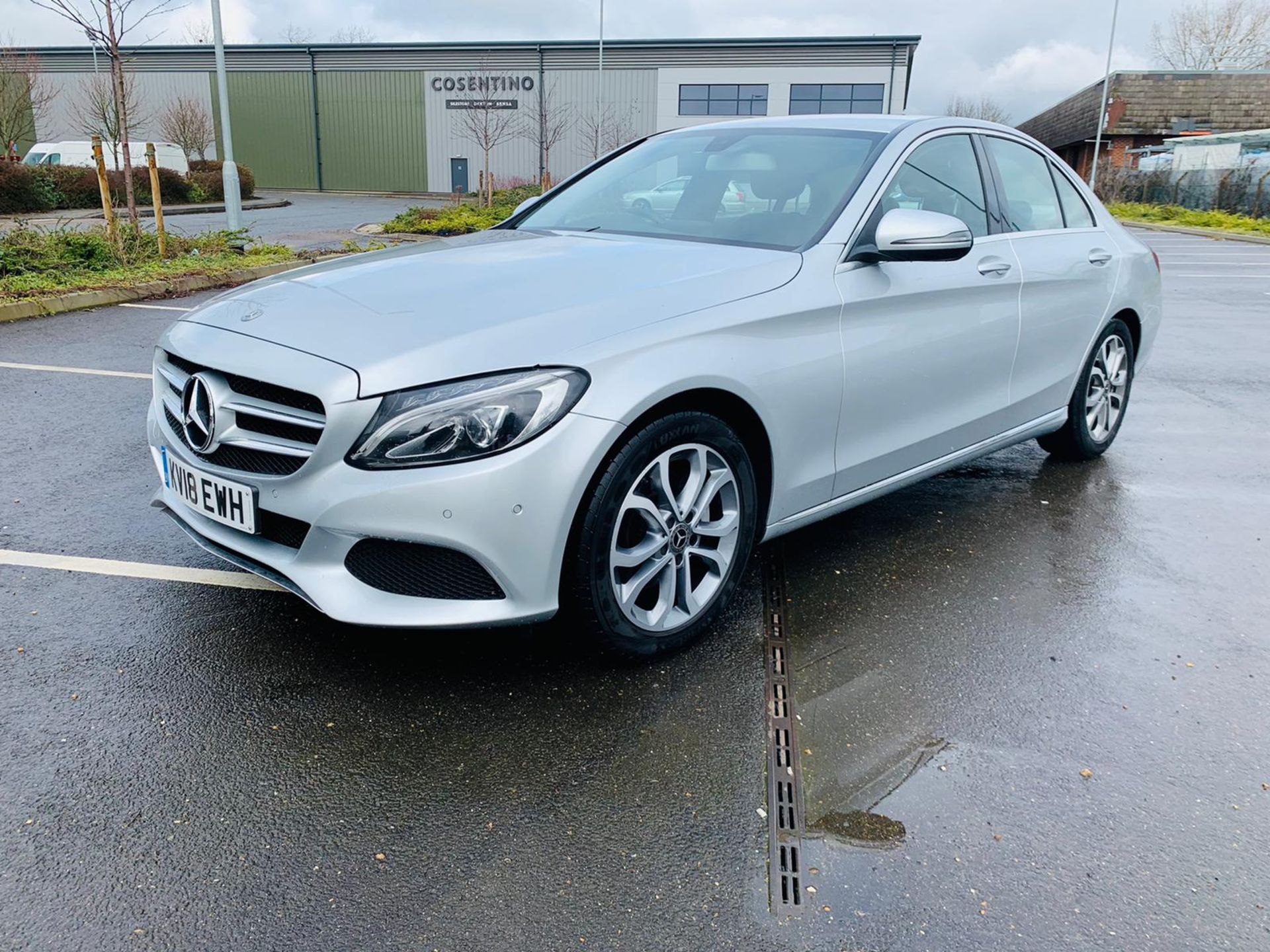 (RESERVE MET) Mercedes C220d *Sport* Auto - 2018 18 Reg - Sat Nav - Reversing Cam - Leather - Image 2 of 31