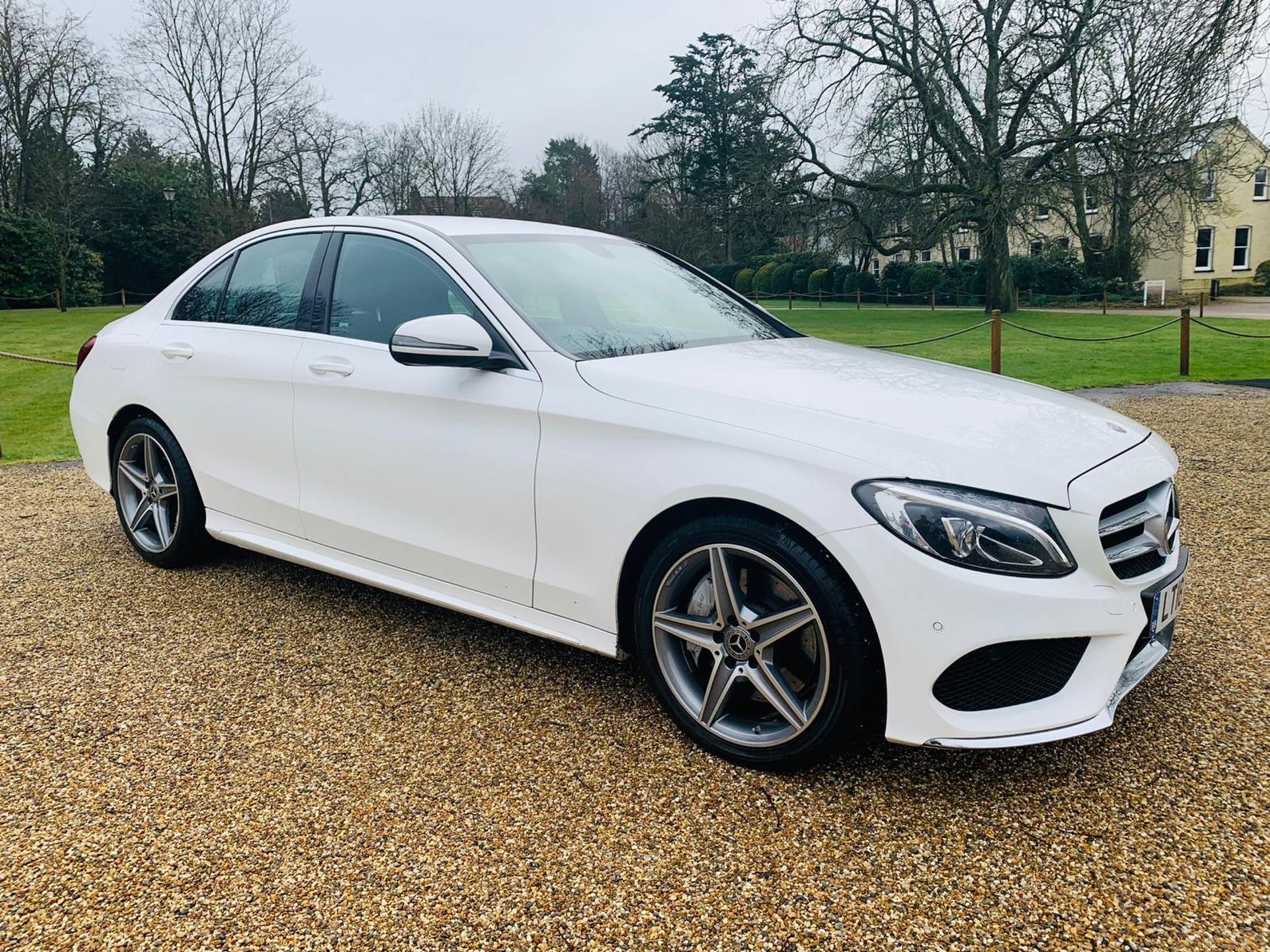 (RESERVE MET) Mercedes C300H AMG Line Auto Electric Diesel Hybrid - 2018 18 Reg - Reversing Cam - - Image 2 of 35