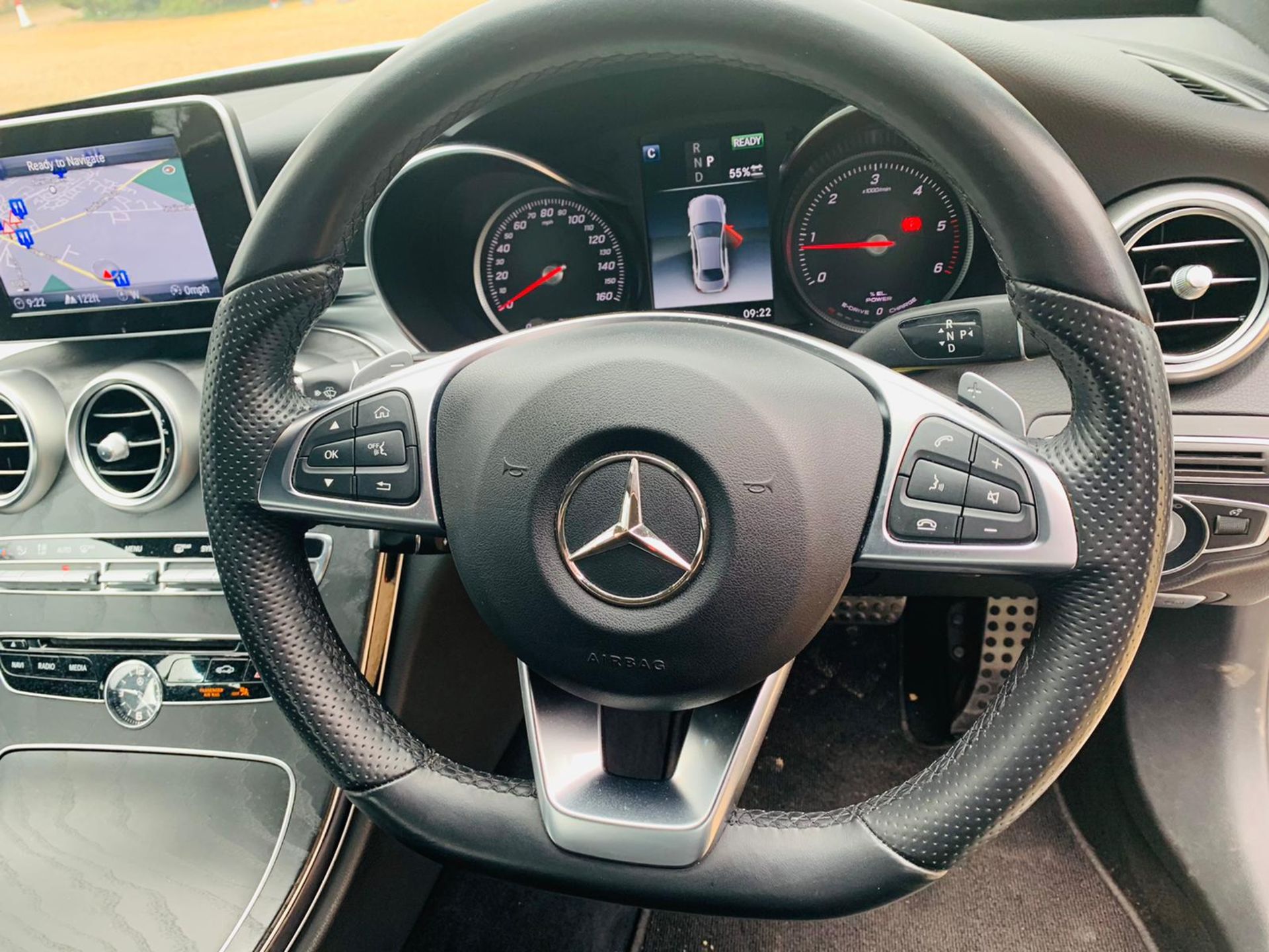 (RESERVE MET) Mercedes C300H AMG Line Auto Electric Diesel Hybrid - 2018 18 Reg - Reversing Cam - - Image 20 of 35