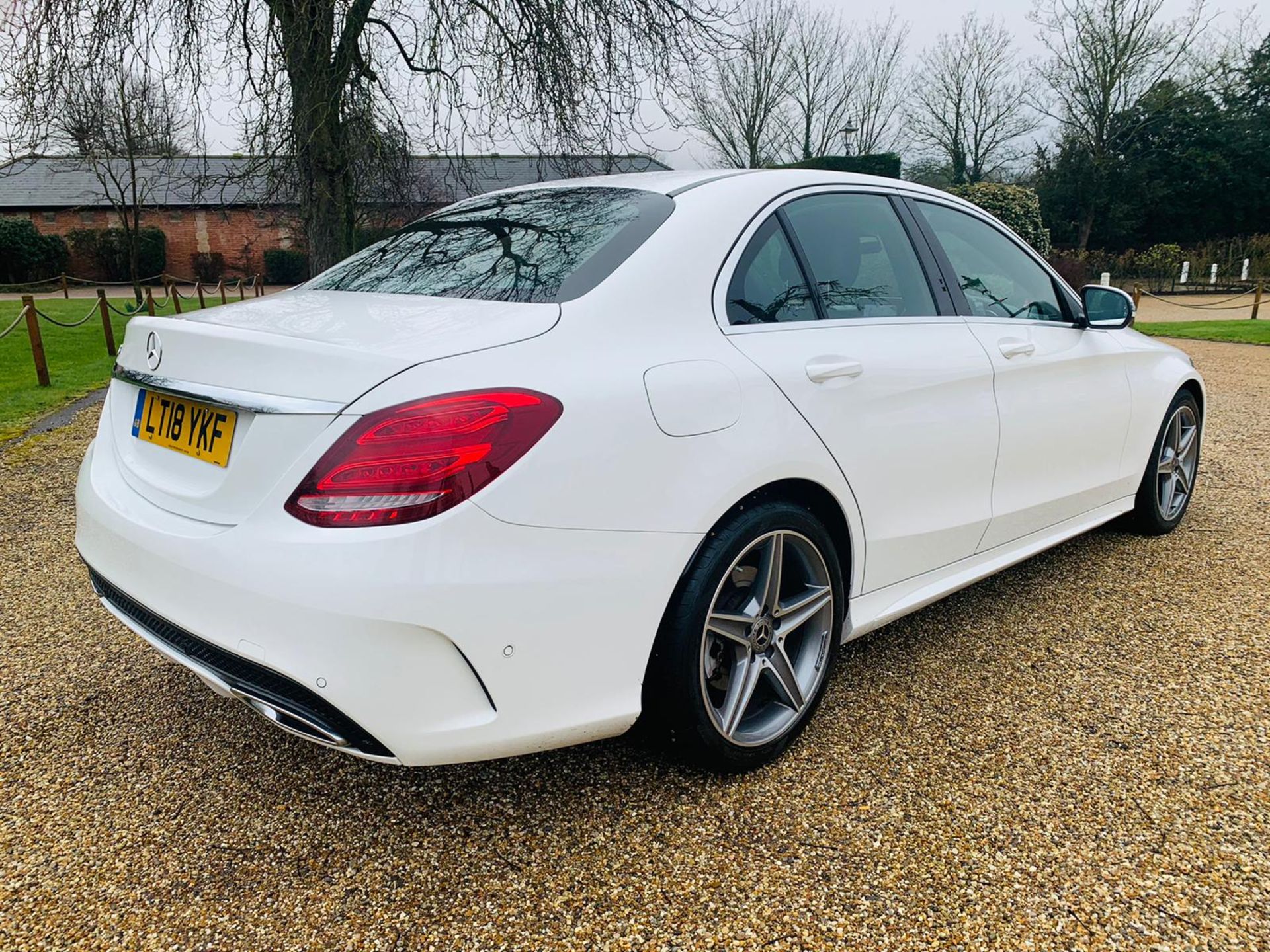 (RESERVE MET) Mercedes C300H AMG Line Auto Electric Diesel Hybrid - 2018 18 Reg - Reversing Cam - - Image 9 of 35