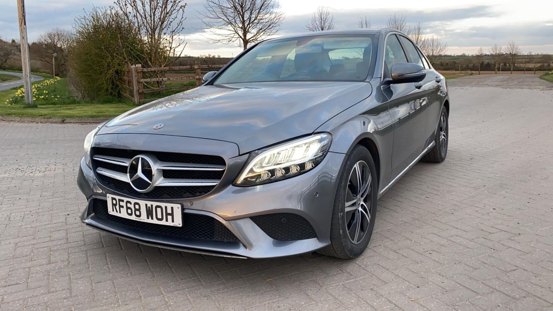 (RESERVE MET) Mercedes C220d Sport - 9G Tronic Auto - 188BHP - 2019 Reg - Reversing Cam - Sat Nav - - Image 4 of 22