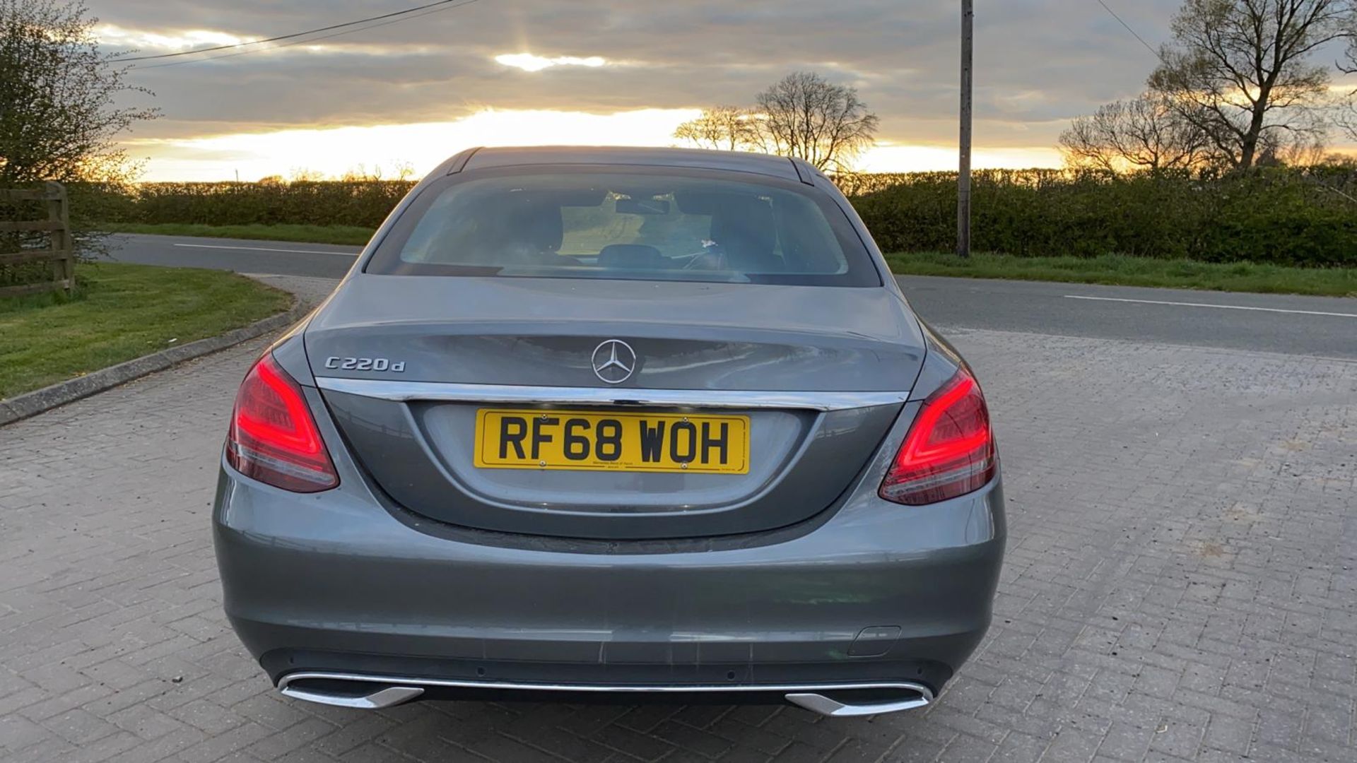 (RESERVE MET) Mercedes C220d Sport - 9G Tronic Auto - 188BHP - 2019 Reg - Reversing Cam - Sat Nav - - Image 8 of 22