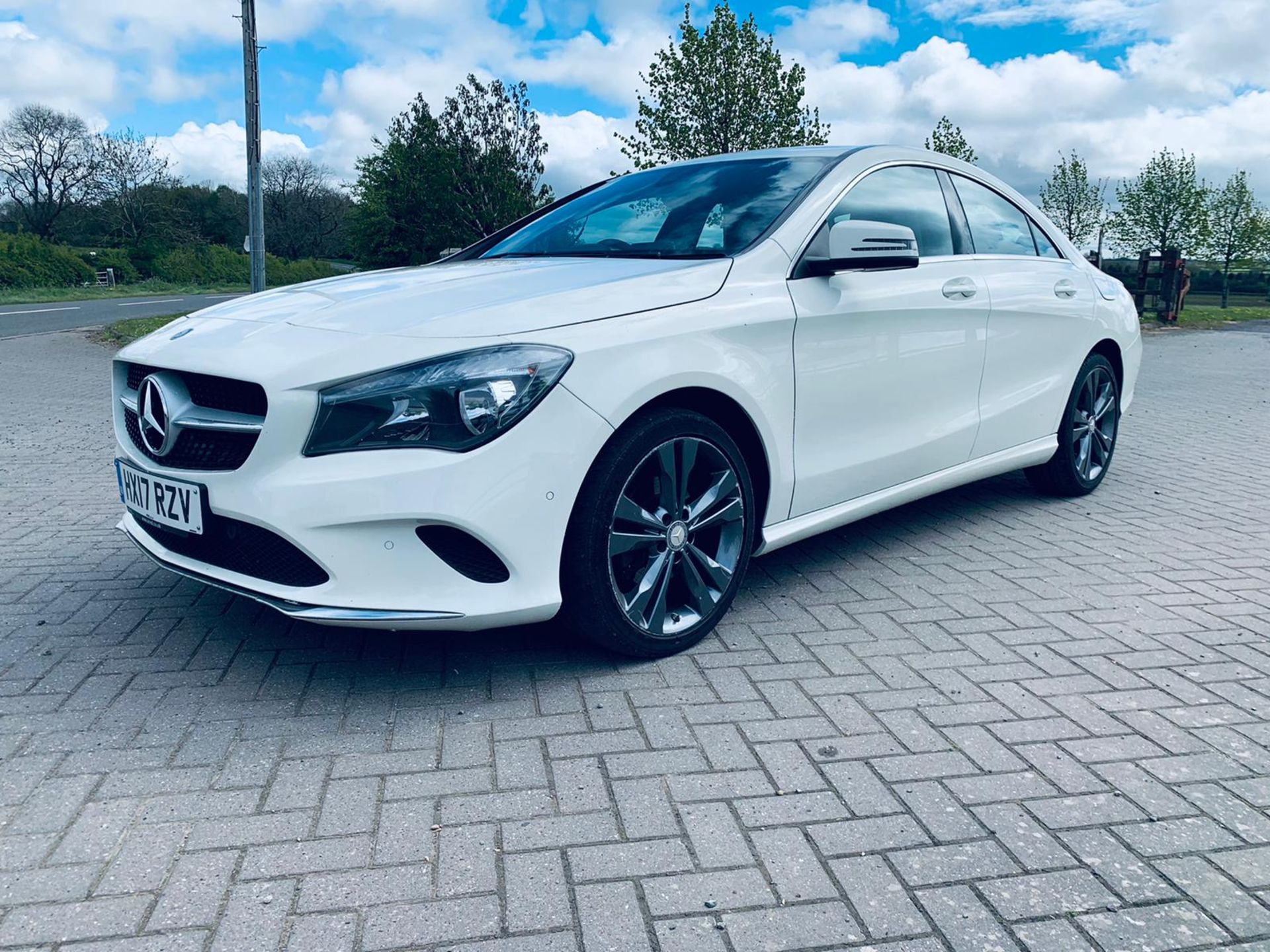 (Reserve Met) Mercedes CLA 200d Sport 2017 17 Reg - Sat Nav - White - Euro 6 - Part Leather - Cruise