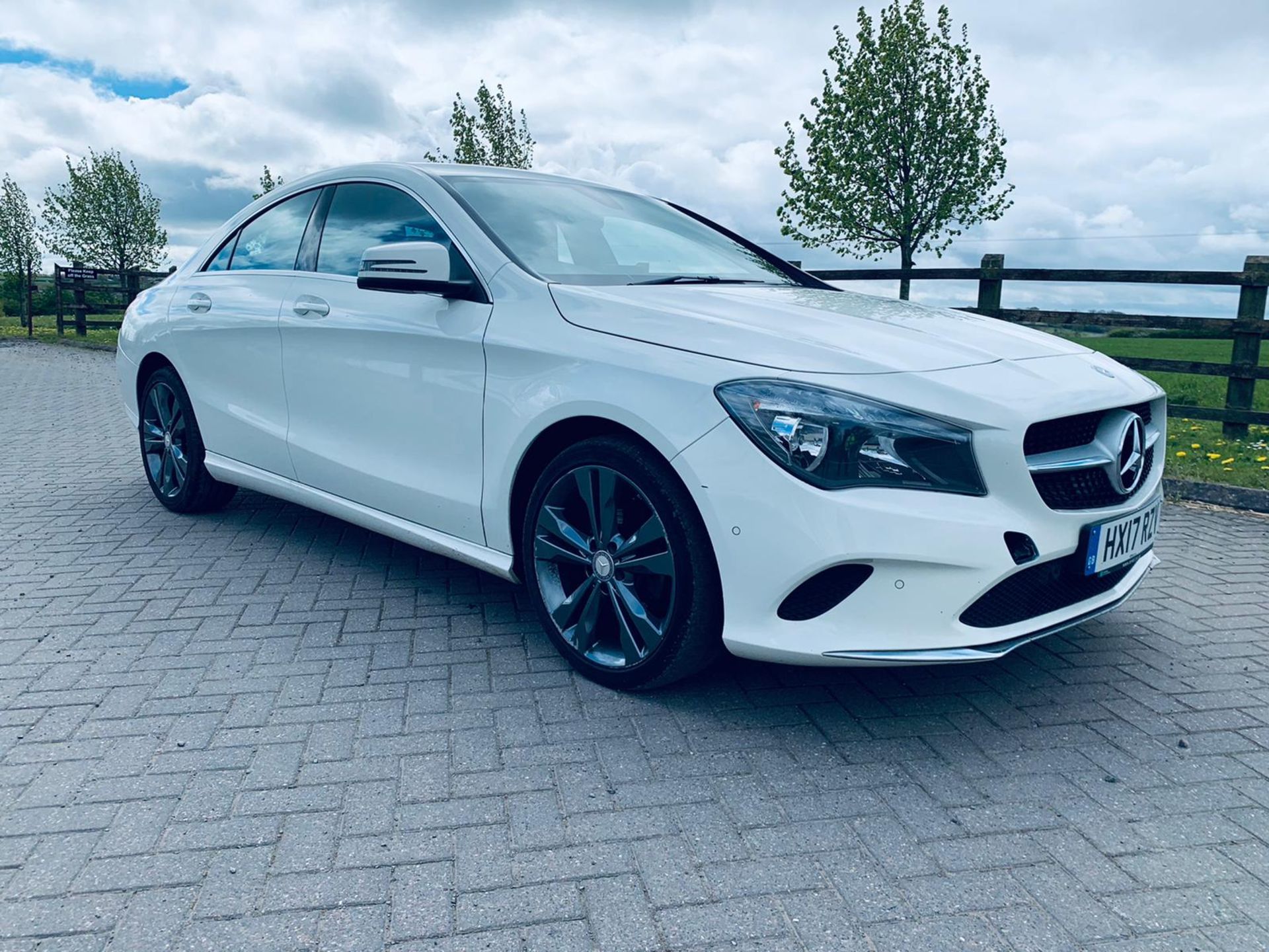 (Reserve Met) Mercedes CLA 200d Sport 2017 17 Reg - Sat Nav - White - Euro 6 - Part Leather - Cruise - Image 2 of 27