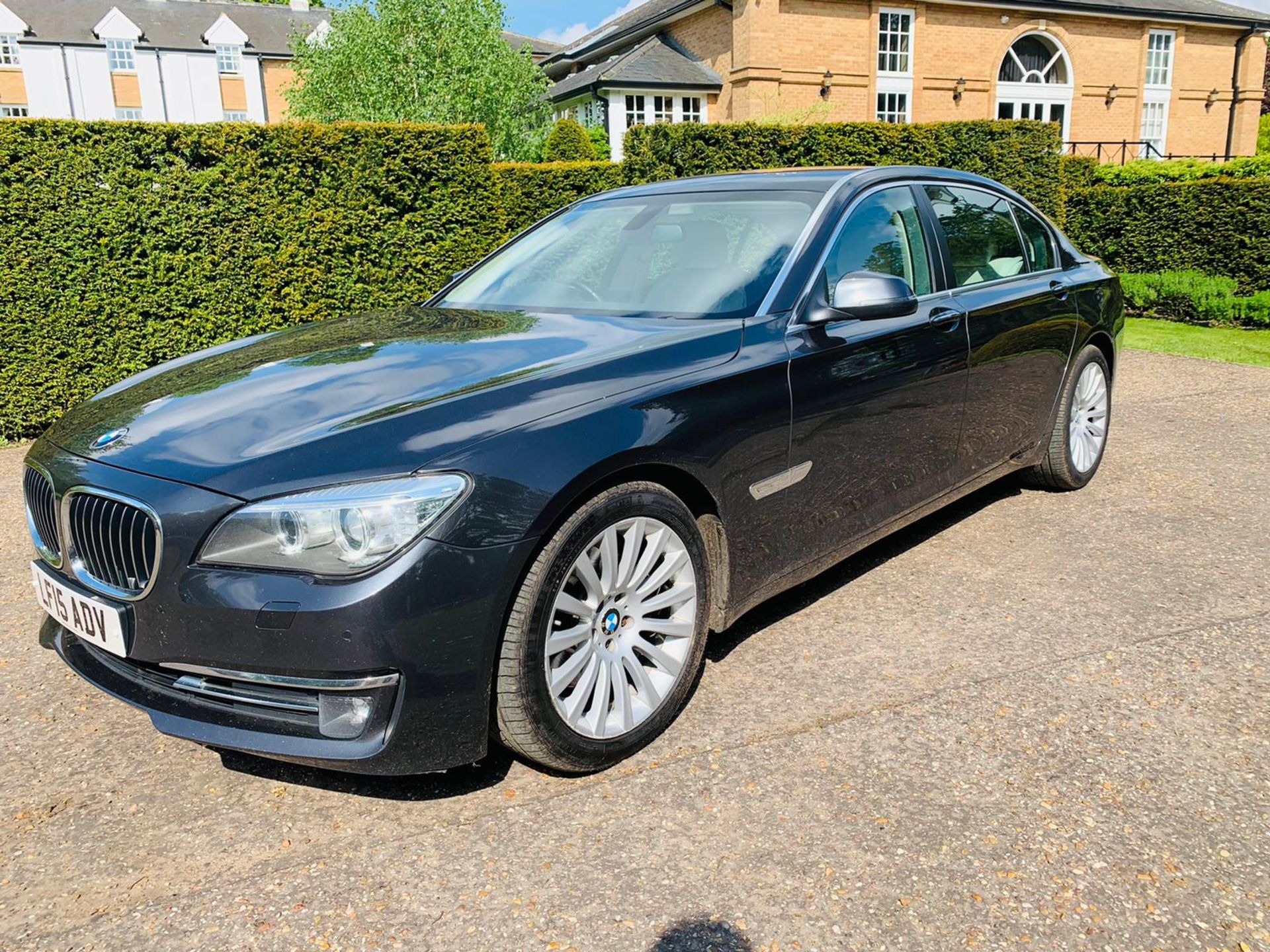 (RESERVE MET) BMW 740Li Special Equipment "Limo'' Auto - 2015 15 Reg - Cream Leather - 315 BHP -