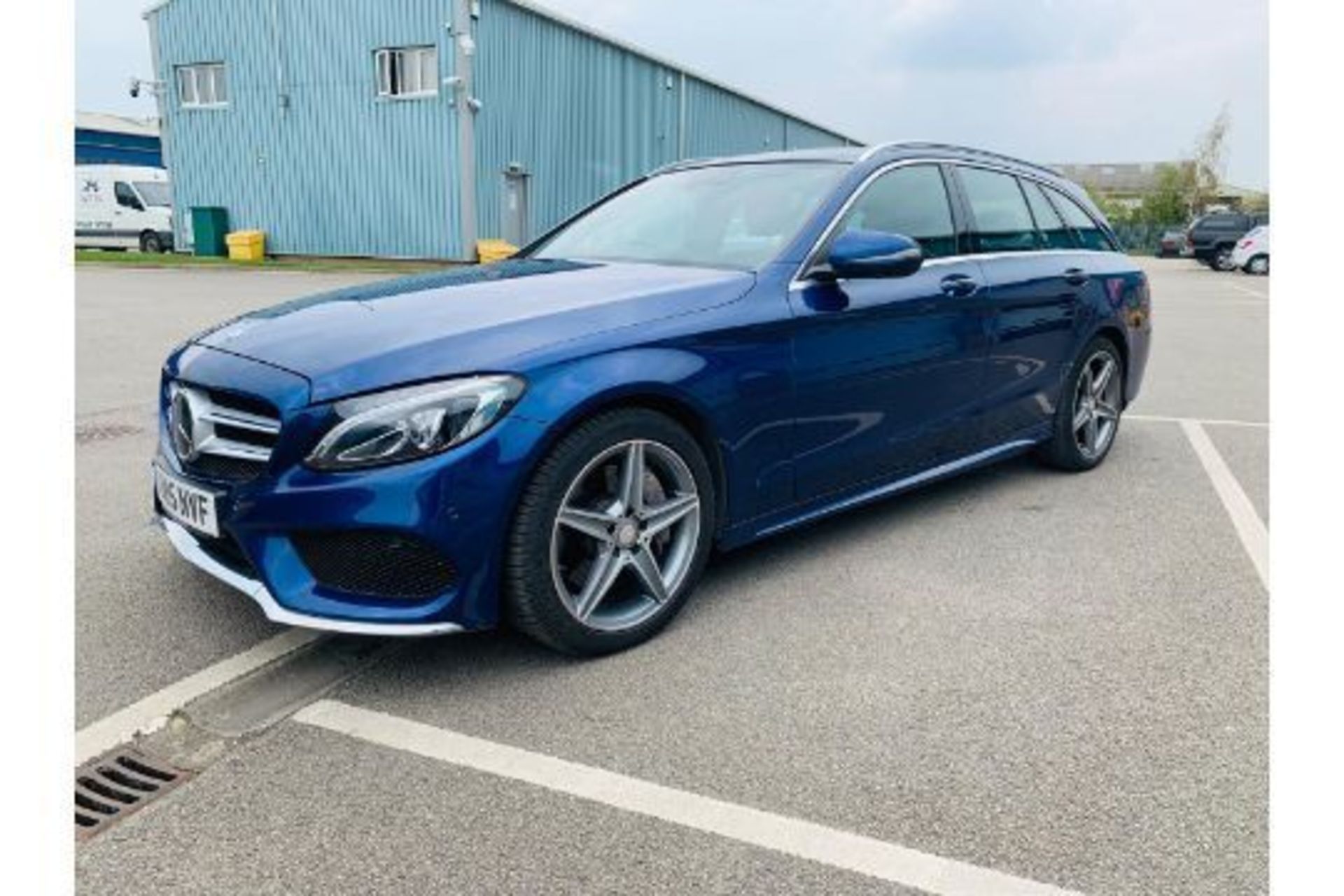 (RESERVE MET) Mercedes C300d "AMG Line" Premium Diesel/ Hybrid Estate 9-G Auto - 15 Reg - 72K Miles