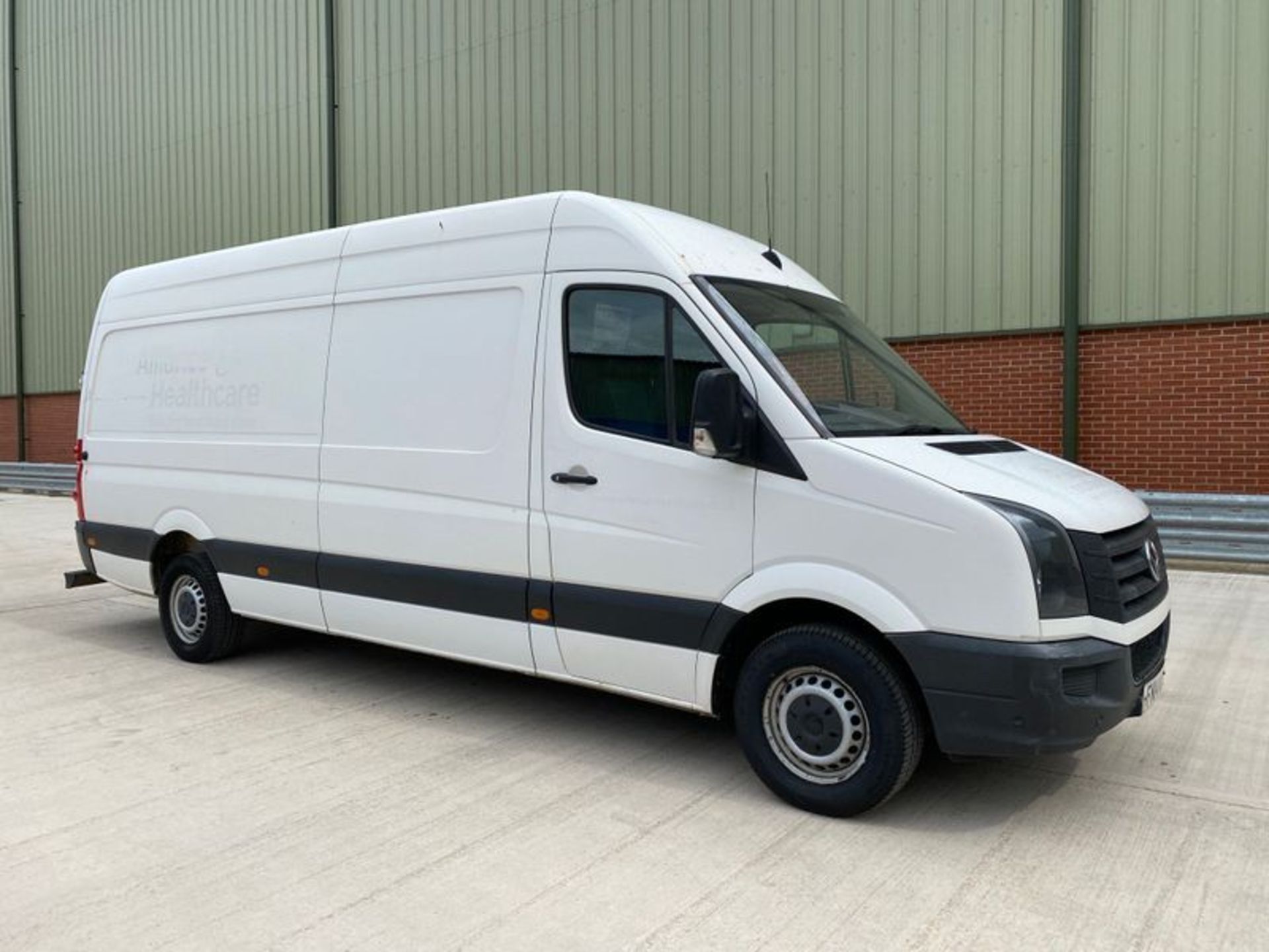 (RESERVE MET) Volkwagen (VW) Crafter CR35 2.0 TDI LWB High Roof - 6 Speed - 2013 13 Reg - 134 BHP - - Image 3 of 3