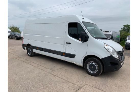 (RESERVE MET) Renault Master 2.3 DCI Energy Business Edition LWB Medium Roof Van - 2016 16 Reg - - Image 1 of 2