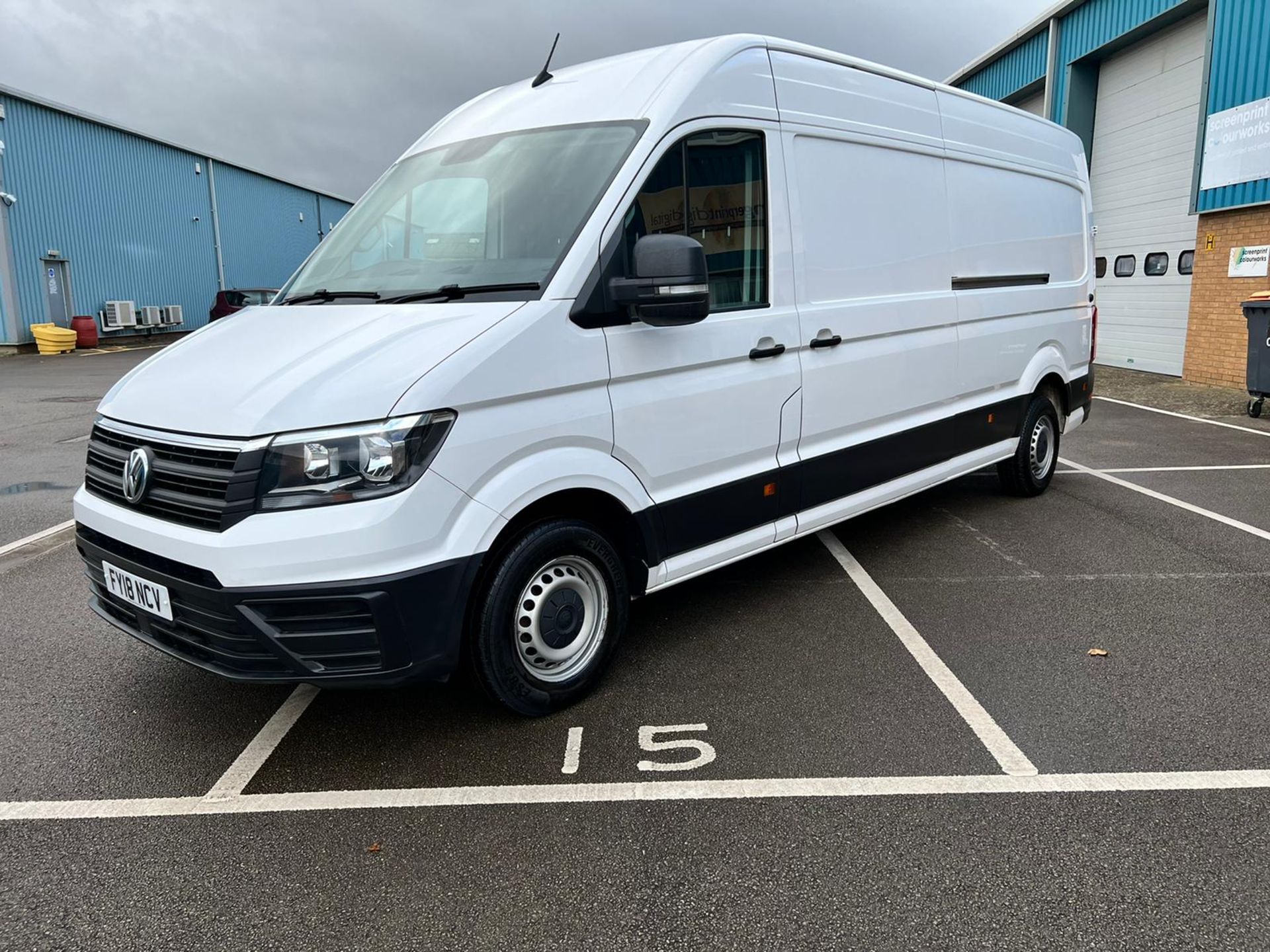 (RESERVE MET)VOLKSWAGEN CRAFTER 2.0TDI CR35 BLUEMOTION LWB H/R -2018 18REG -EURO6 -FSH -NEW SHAPE-