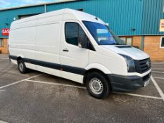 (RESERVE MET) Volkswagen Crafter CR35 2.0tdi 134bhp 'LWB HIGH ROOF' - 2016 16 Reg - fully ply lined