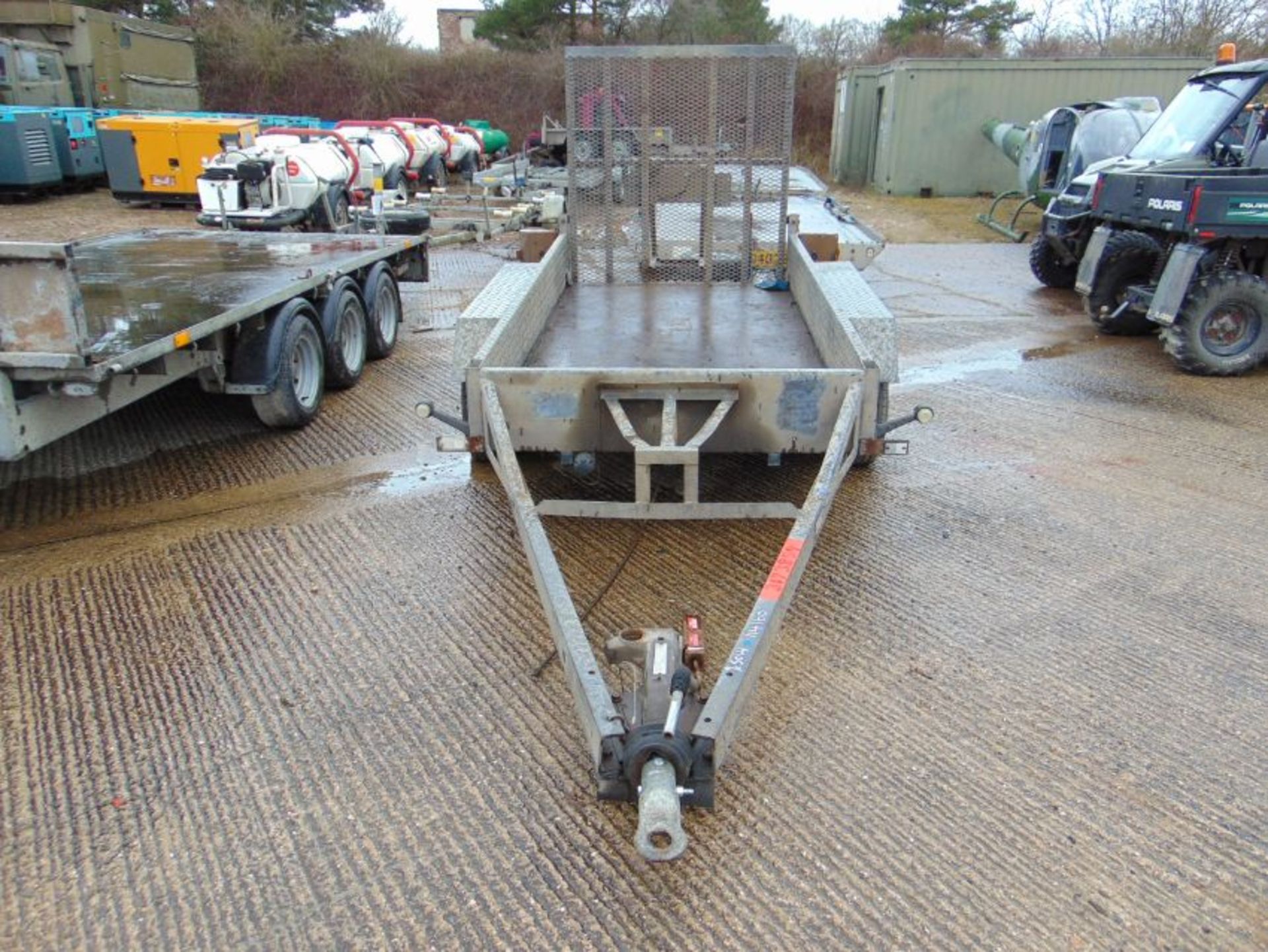 Indespension 2.7 TonneTwin Axle Plant Trailer c/w Ramps - Image 2 of 9