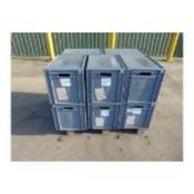 10 x Standard MoD Stackable Storage Boxes c/w Lids