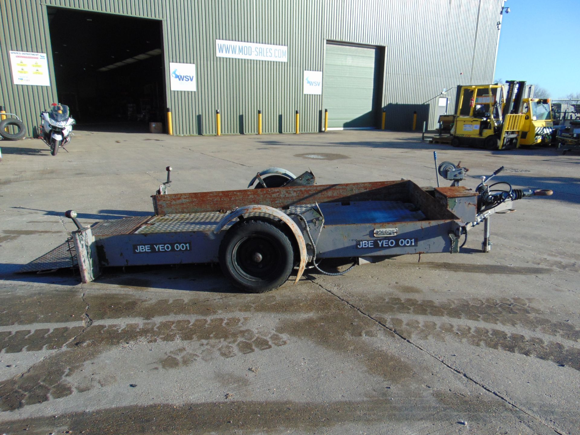 Lolode King Hydraulic Lowering Trailer - Image 8 of 13