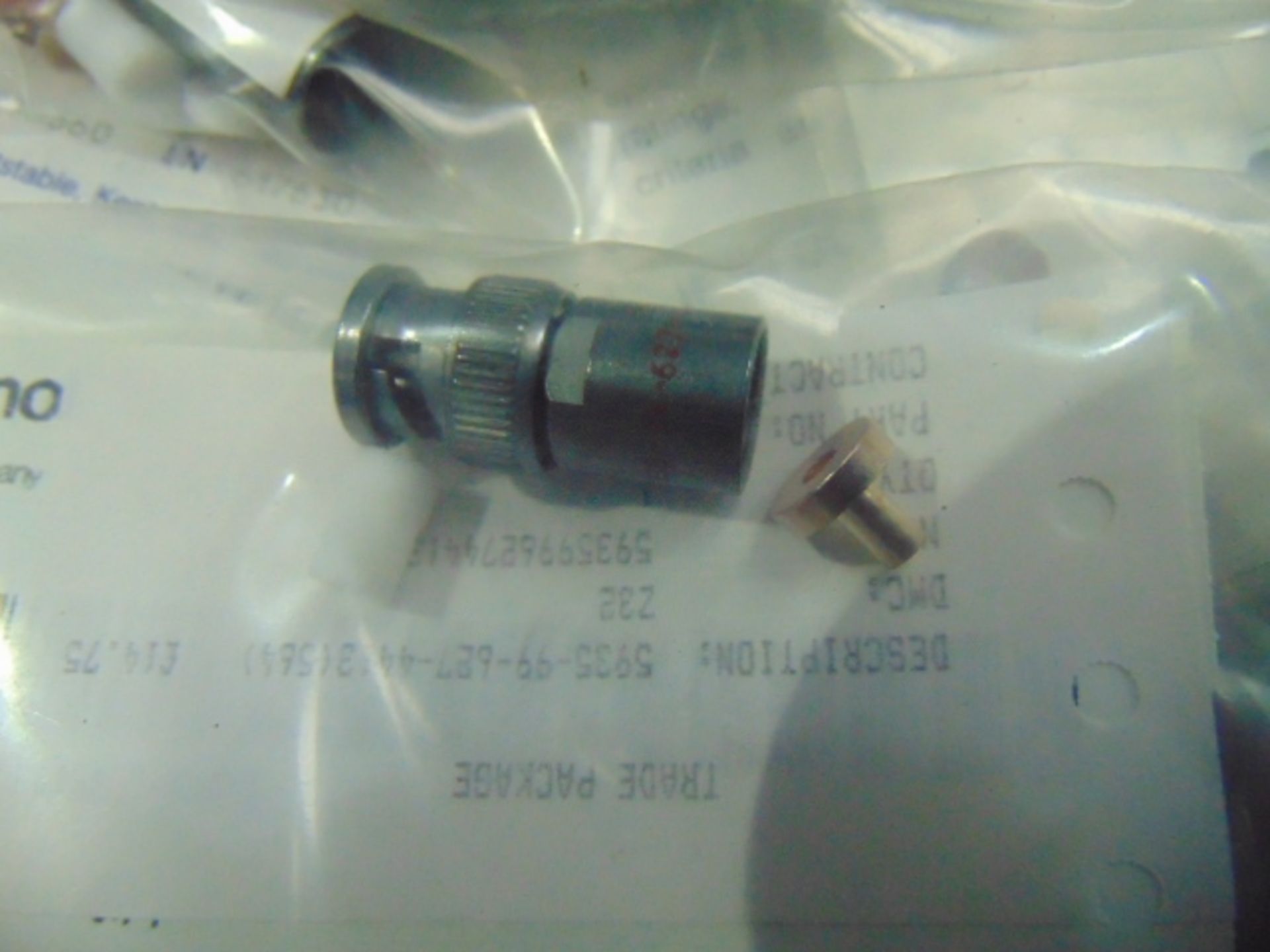 35 x Unissued Amphenol Coaxial Clansman Replacement Plug Sets - Bild 3 aus 4