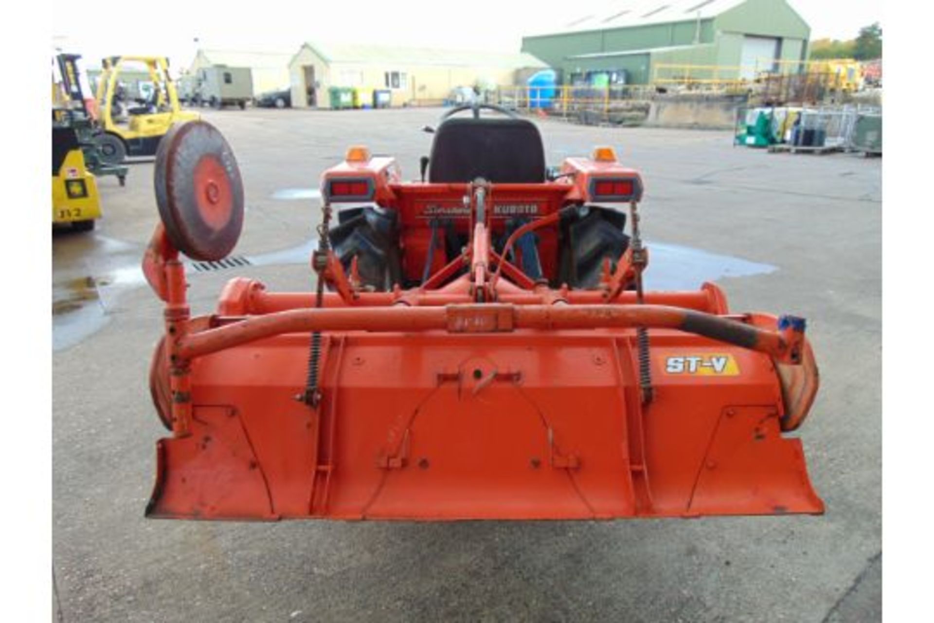 Kubota ZL1-185 4WD Compact Tractor c/w Rotavator ONLY 687 Hours! - Image 7 of 24