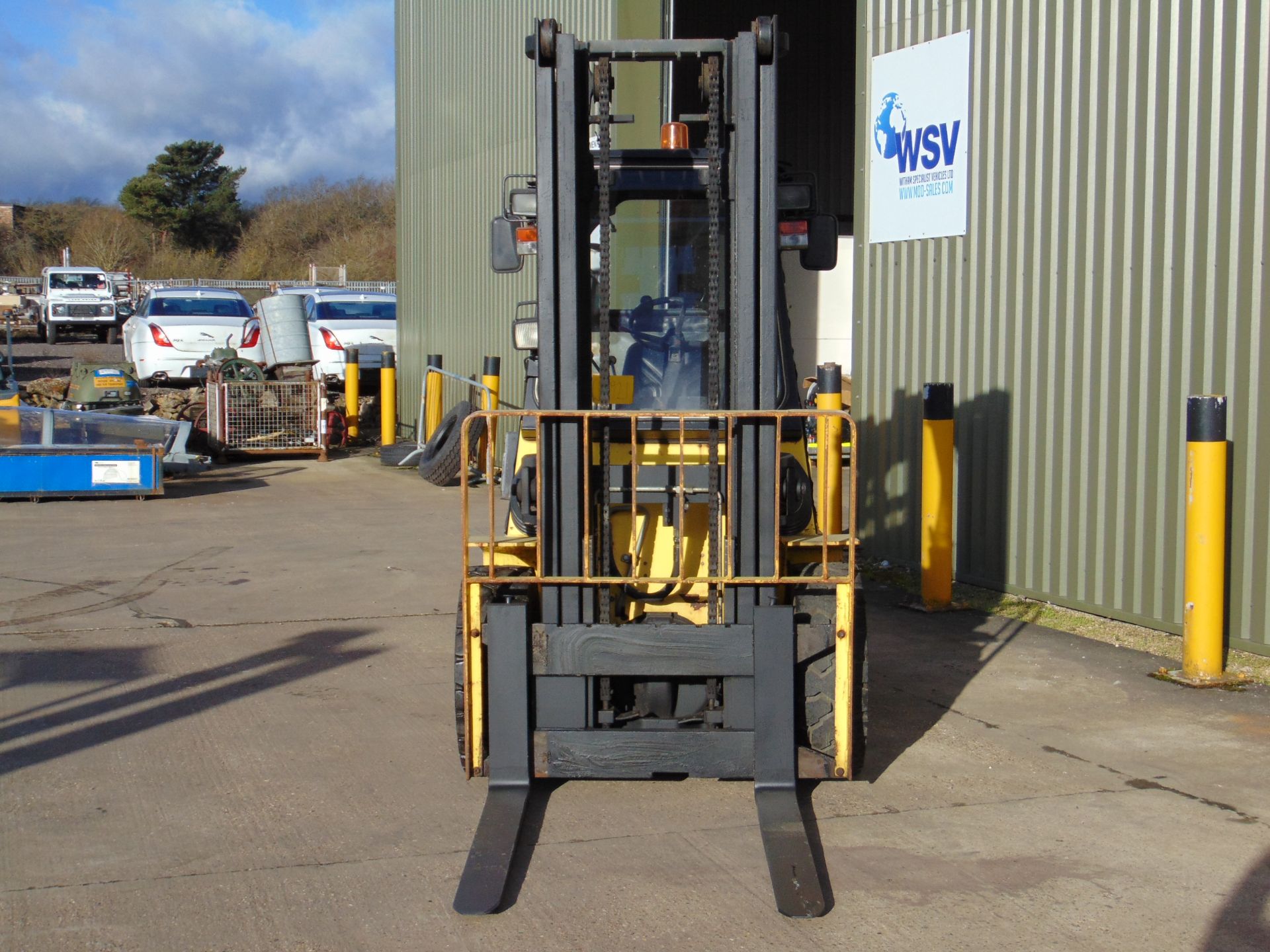 Hyster H4.00 XLS Counter Balance Diesel Forklift ONLY 5,326 HOURS! - Image 3 of 22