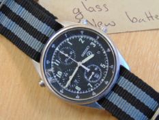 Seiko Gen 2 RAF issue Pilots Chrono Nato Marked