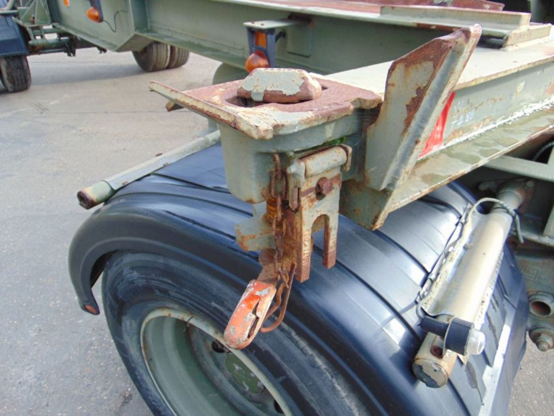 King DB20 2 axle drawbar skeletal trailer - Image 7 of 18