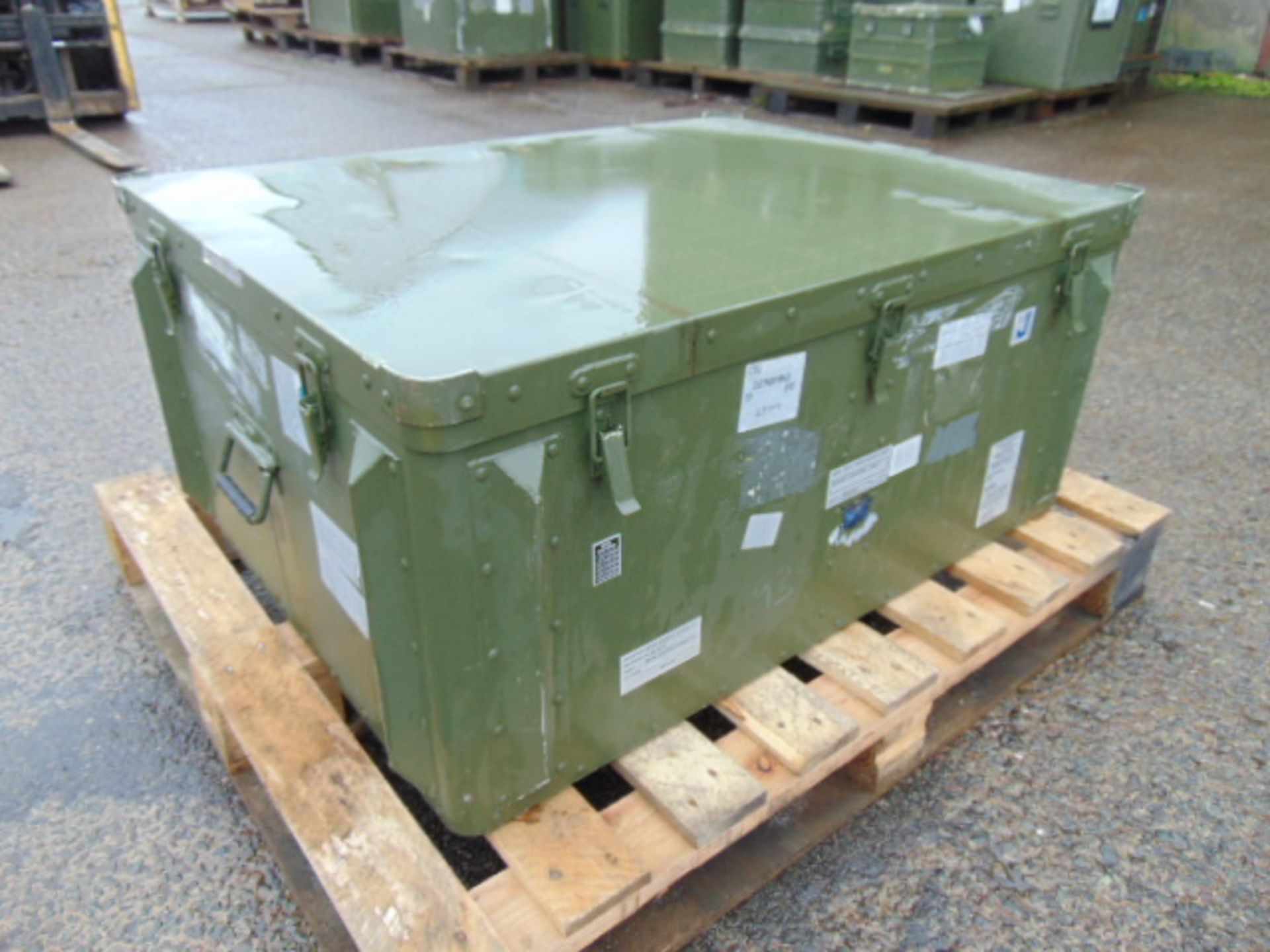 Large Heavy Duty Secure Storage Box as shown