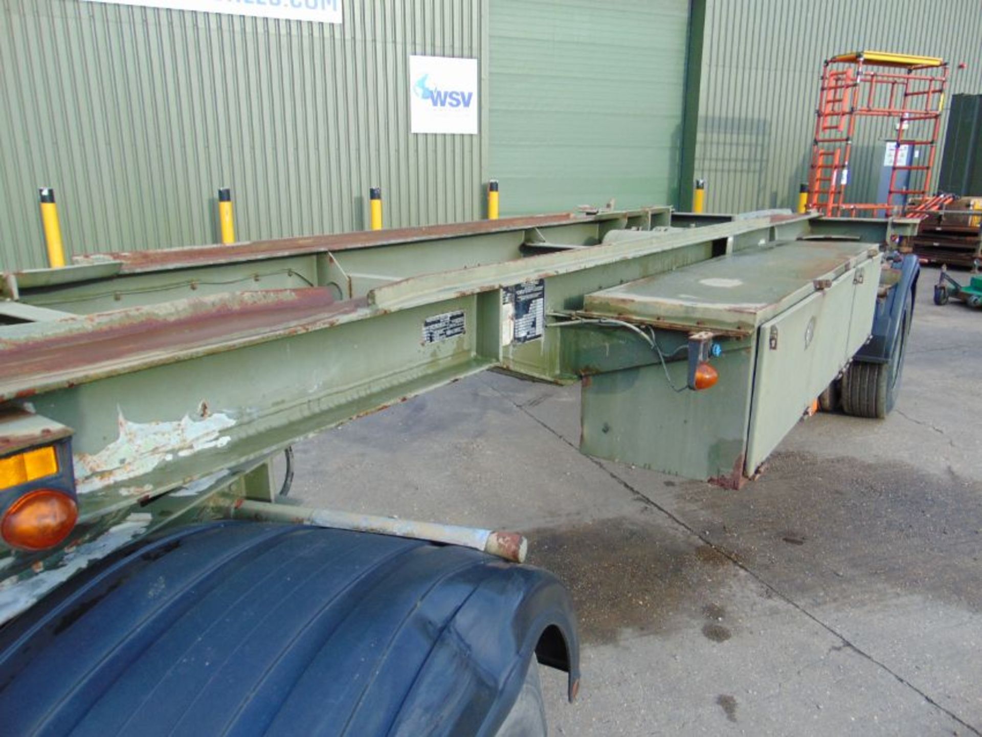 King DB20 2 axle drawbar skeletal trailer - Image 2 of 18