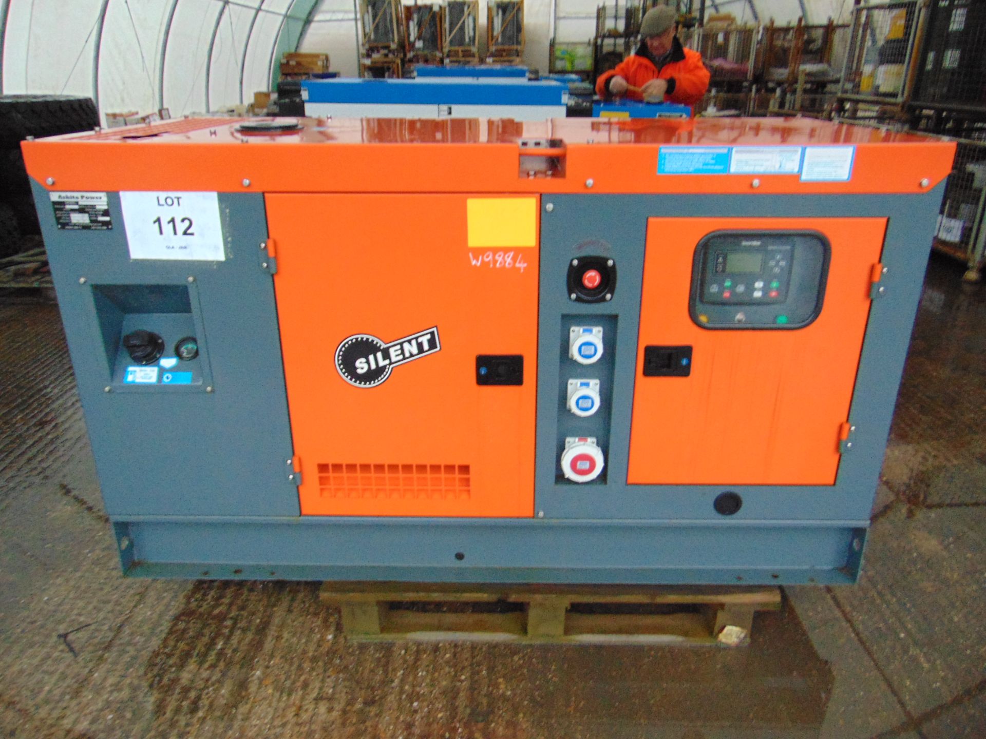 UNISSUED 50 KVA 3 Phase Silent Diesel Generator Set