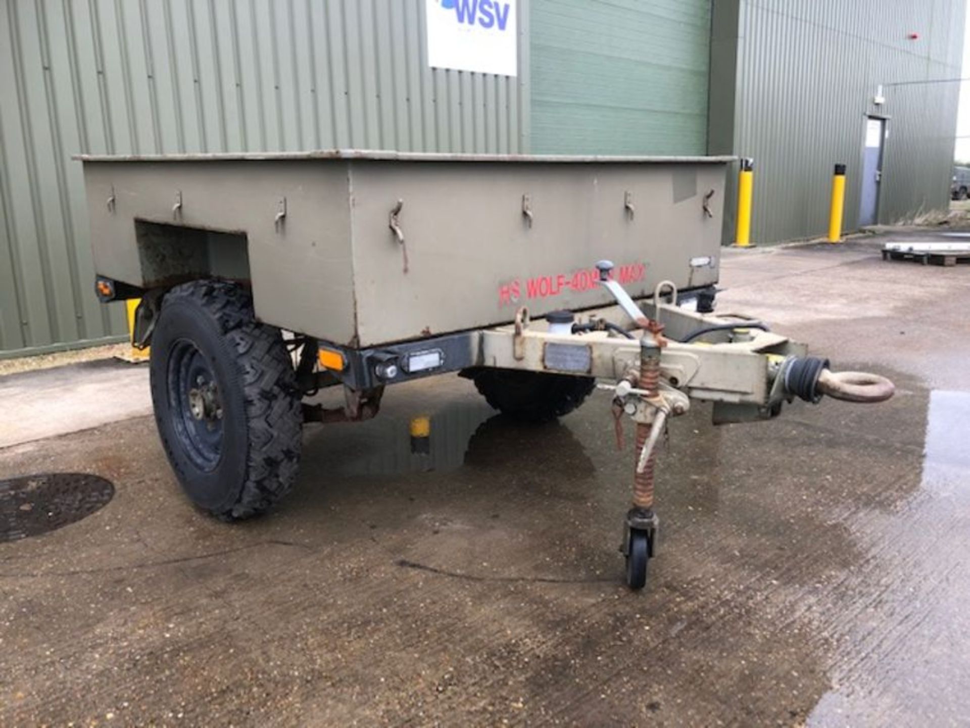 Reynolds Boughton Wide Track Land Rover Trailer with Drop Tail Gate - Image 4 of 23