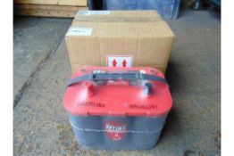 2X UNISSUED RTS 4.2 OPTIMA RED TOP 12 V STARTING BATTERIIES - (8002-250) RTS4.2 AGM