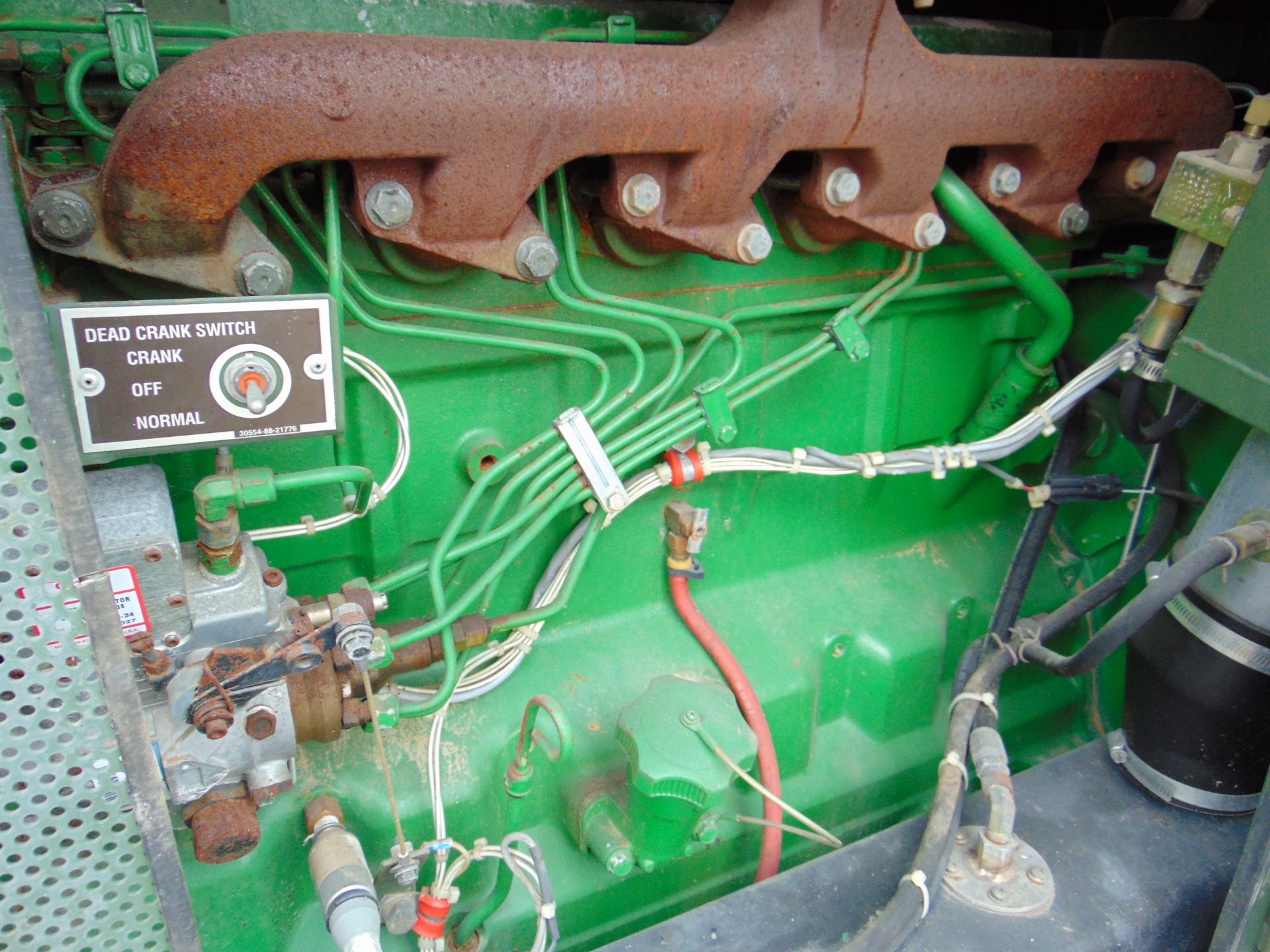 MEP-806B John Deere Diesel Powered 3 phase 75KVA 60KW-50/60HZ Silent Generator ONLY 73 HOURS! - Image 9 of 20