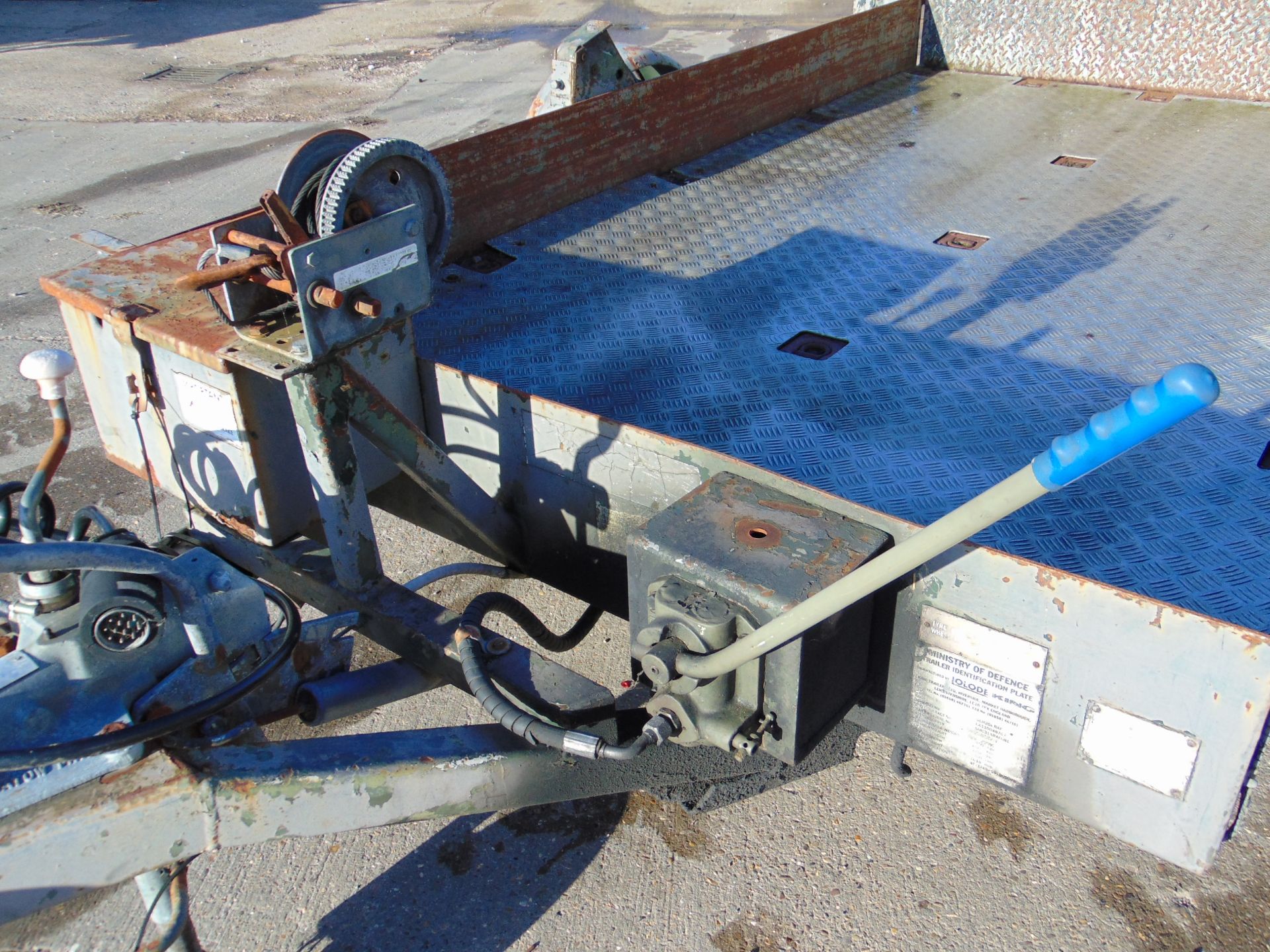 Lolode King Hydraulic Lowering Trailer - Image 7 of 13