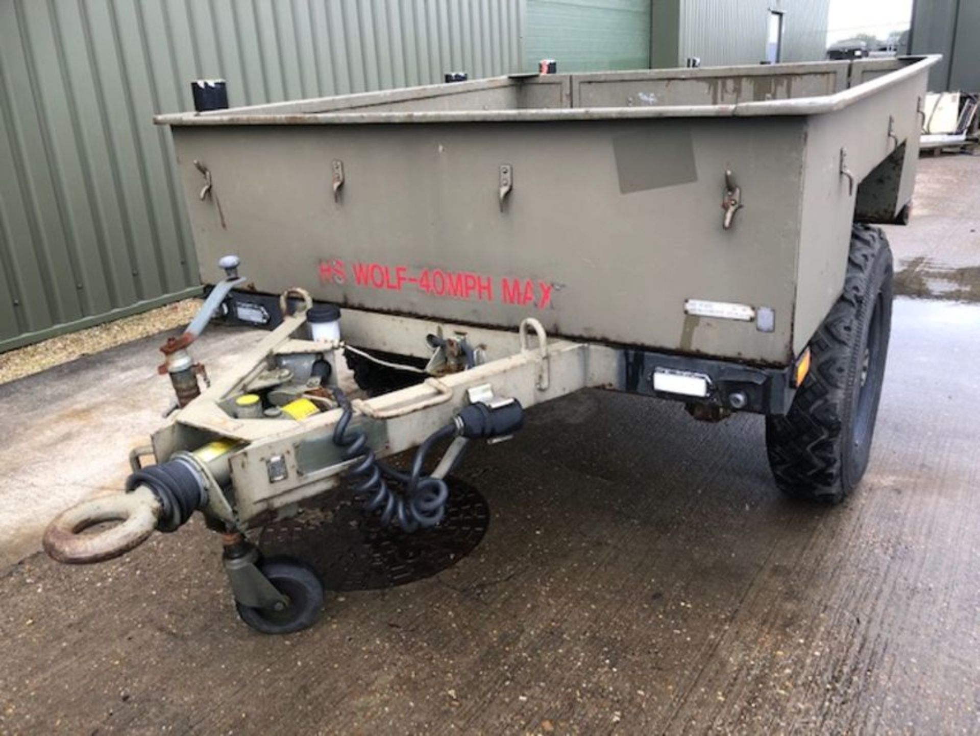 Reynolds Boughton Wide Track Land Rover Trailer with Drop Tail Gate - Image 2 of 23