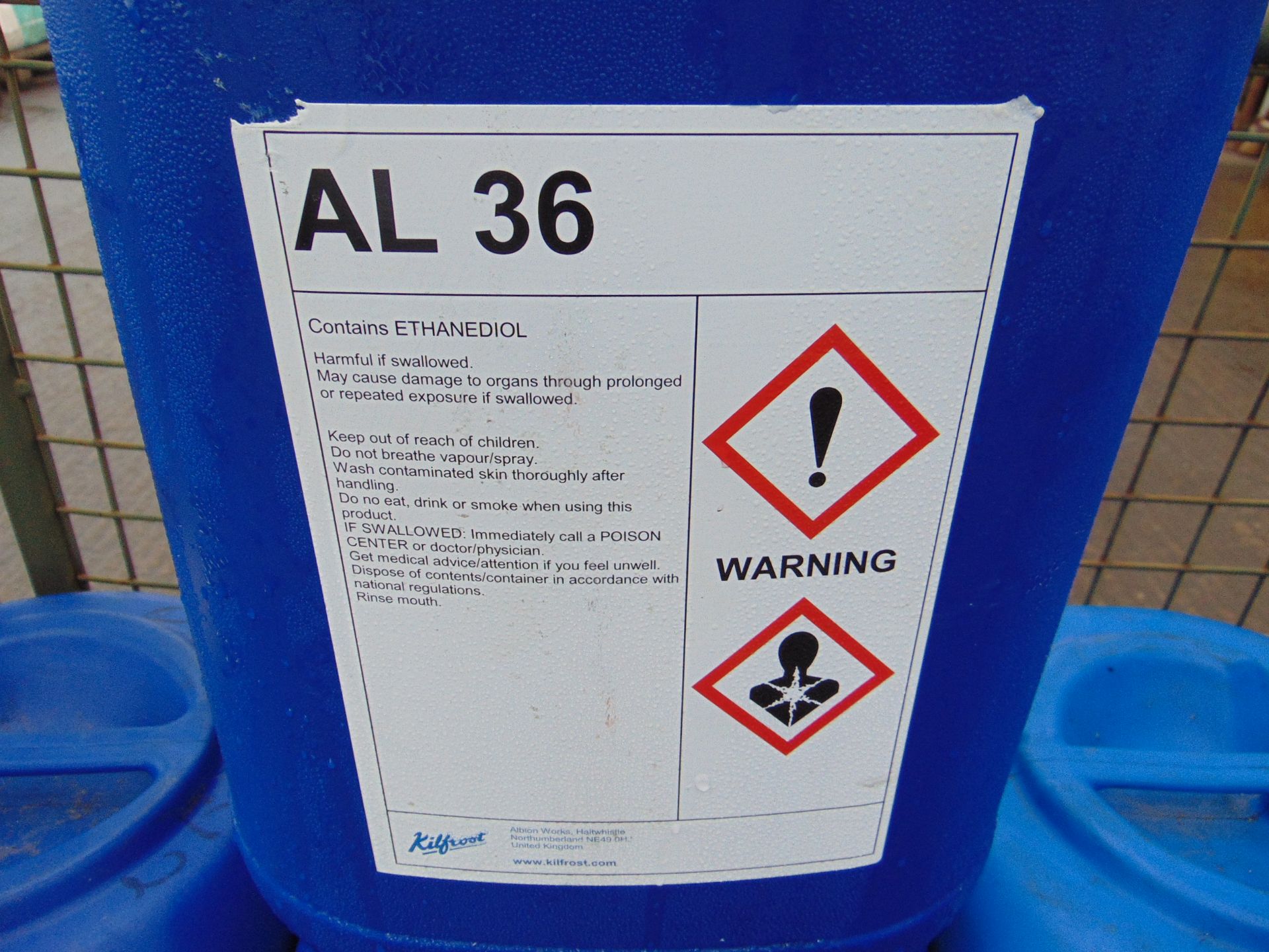 3 x Unissued 25L Drums of AL 36 Etylene Glycol Based Antifreeze - Image 2 of 2