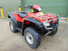 2009 Honda TRX 4WD Quad Bike ONLY 905 HOURS!