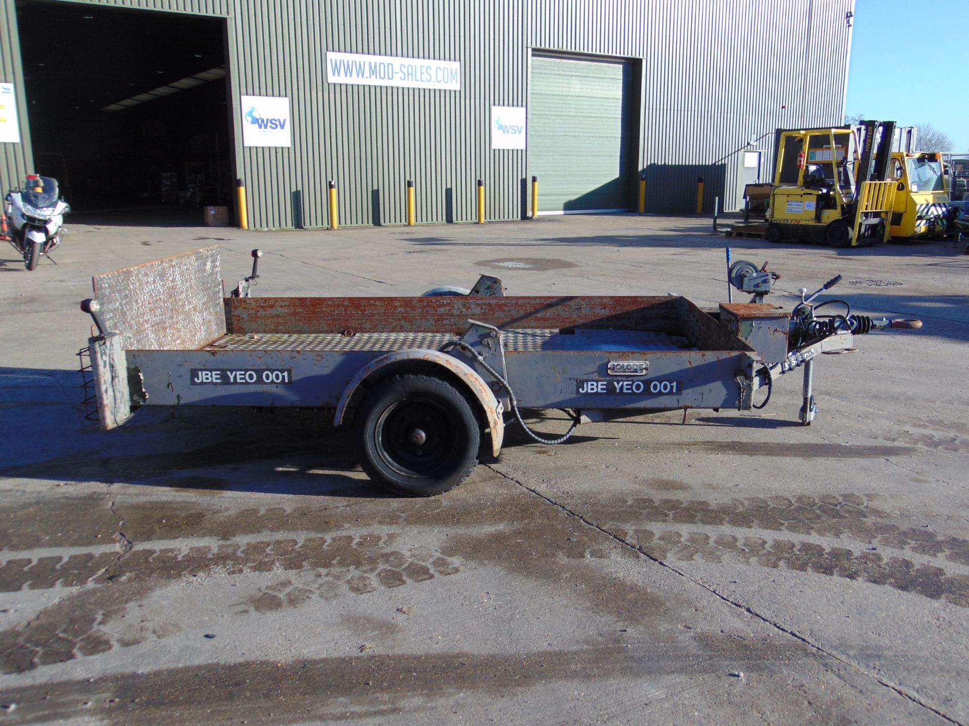 Lolode King Hydraulic Lowering Trailer - Image 2 of 13
