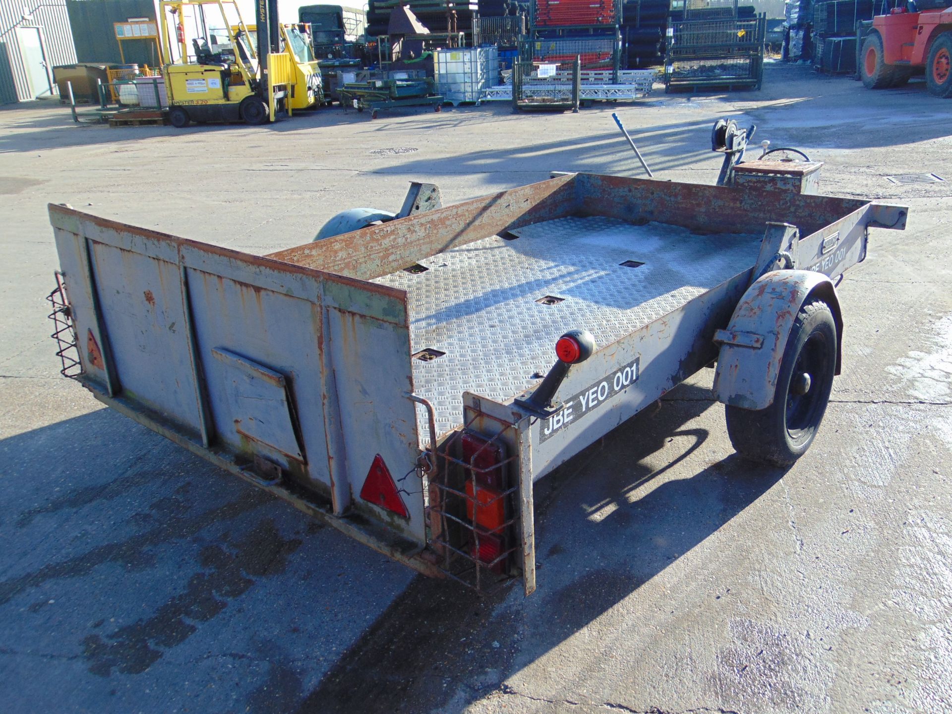 Lolode King Hydraulic Lowering Trailer - Image 3 of 13