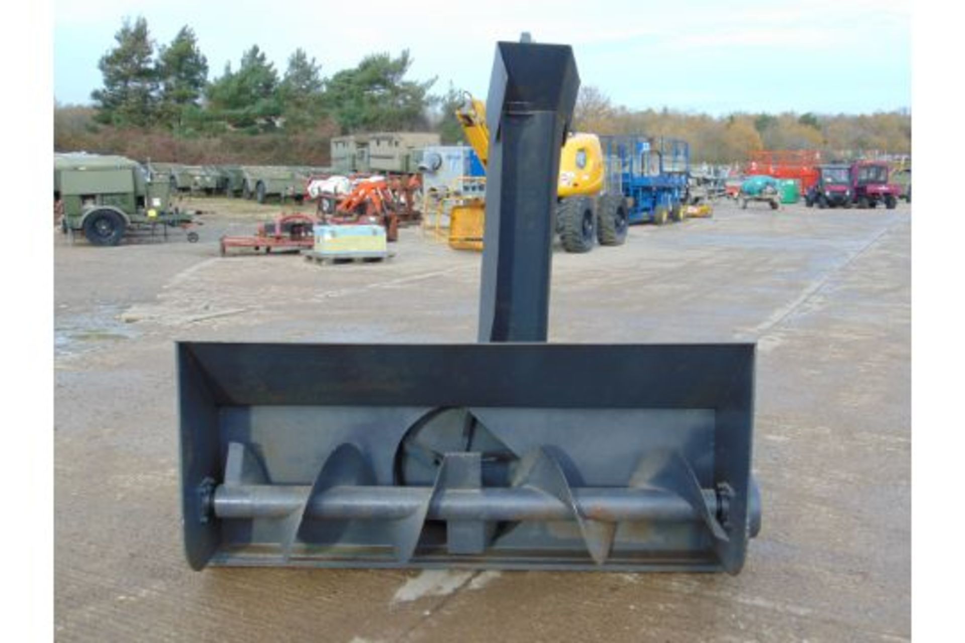 Unissued Hydraulic Snow Blower for Wheel Loader, Telehandler, Forklift, tractor Etc