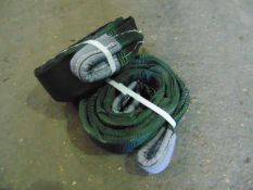 2 x SpanSet 7-14 ton Tow Straps new unused