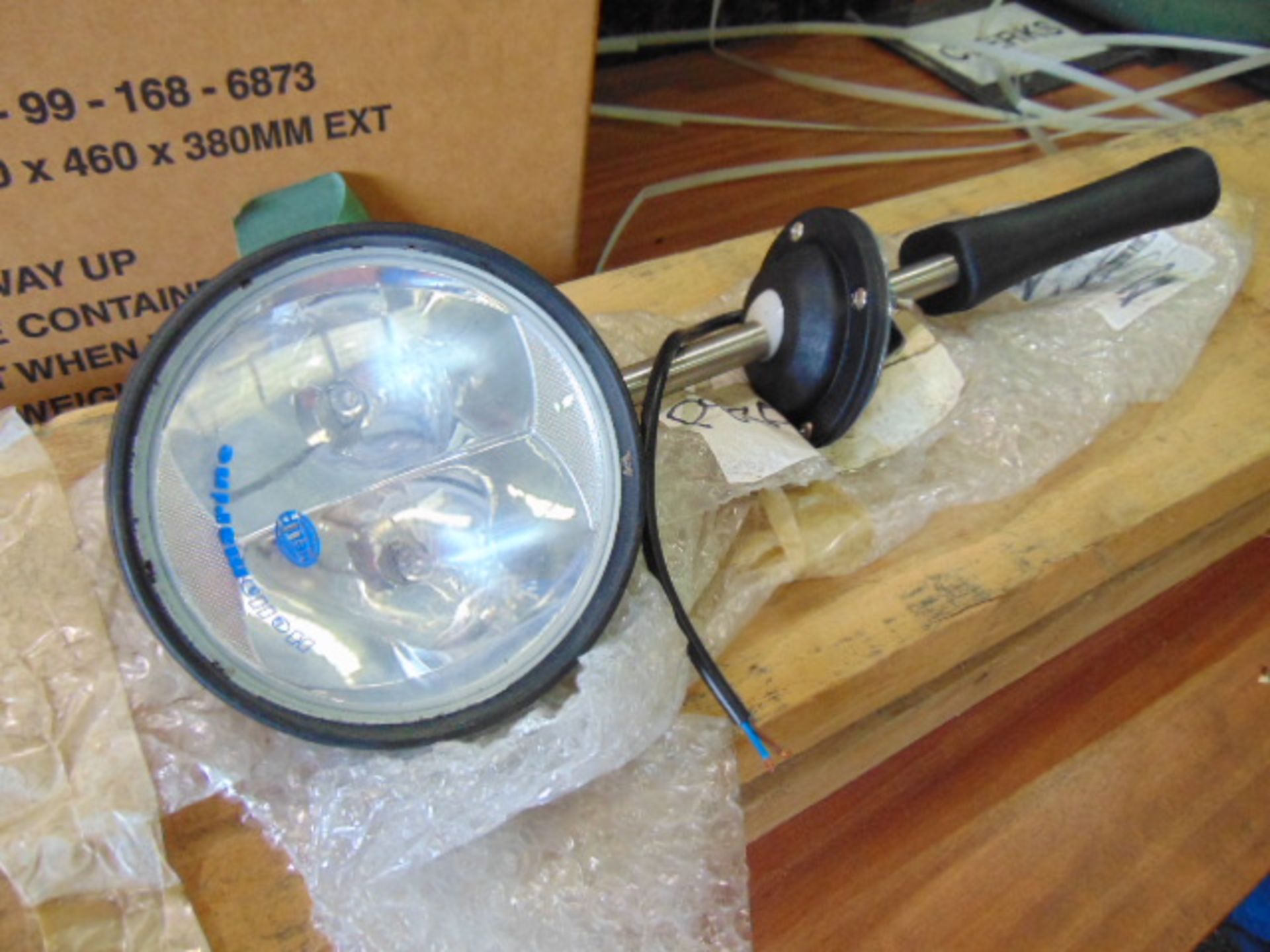 Unissued Hella Marine Cabin-Control Twin Beam Search Light