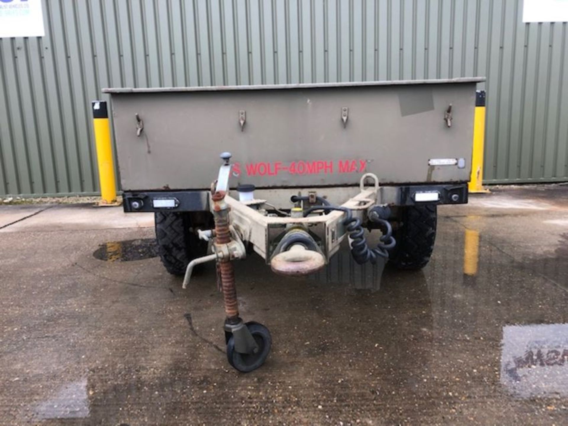 Reynolds Boughton Wide Track Land Rover Trailer with Drop Tail Gate - Image 3 of 23