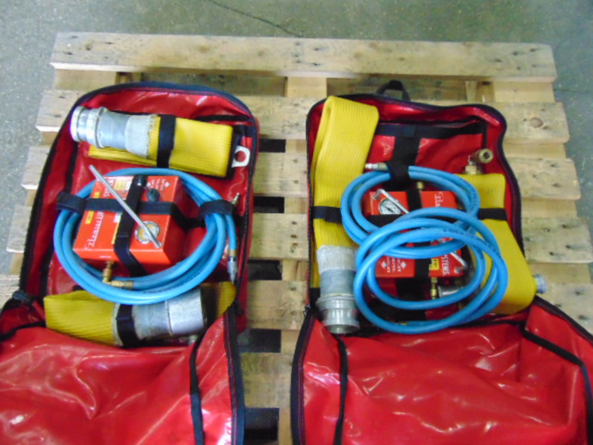 QTY 2 x Premier Lifeline Hose Inflation Systems