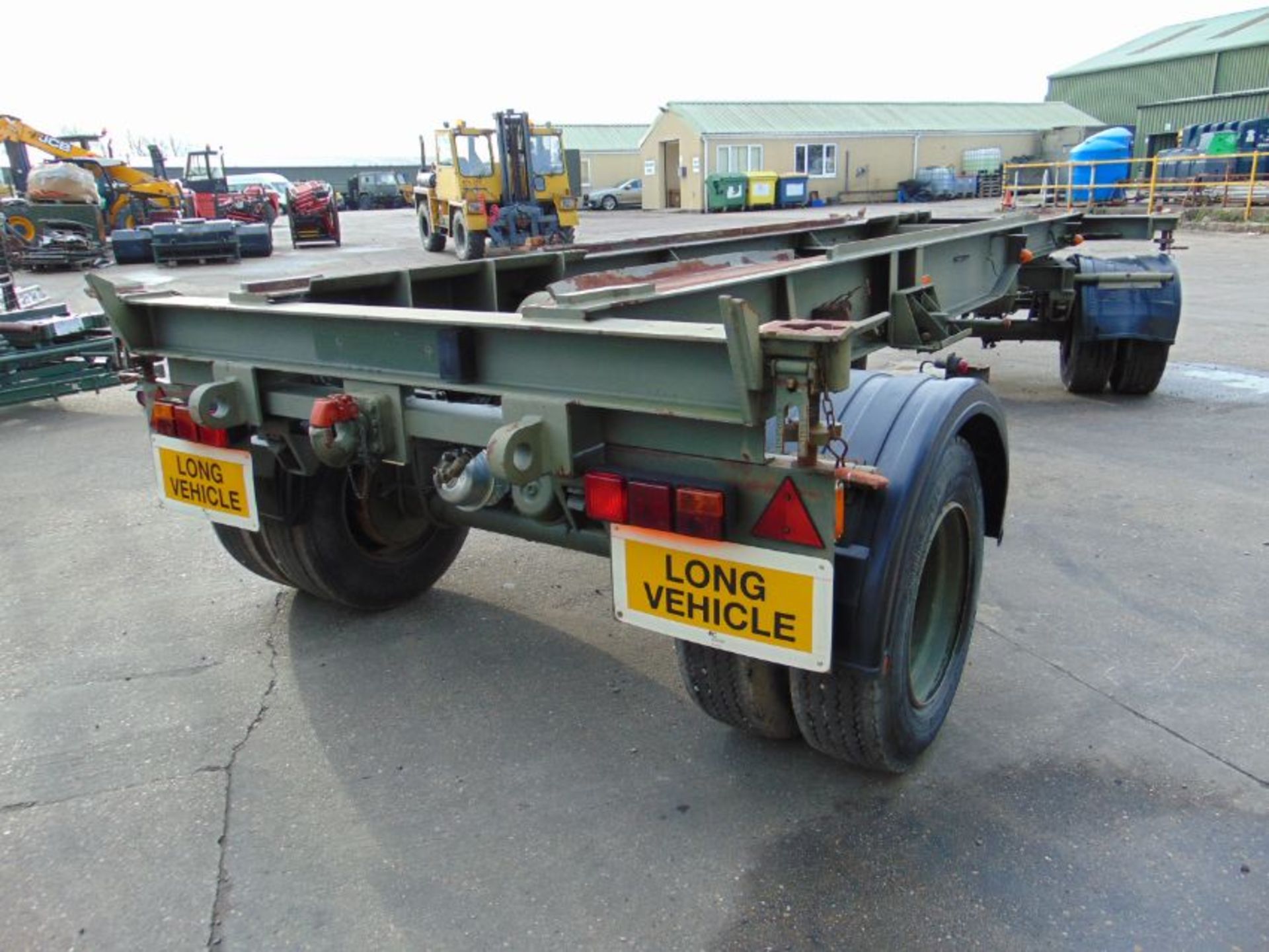 King DB20 2 axle drawbar skeletal trailer - Image 3 of 18