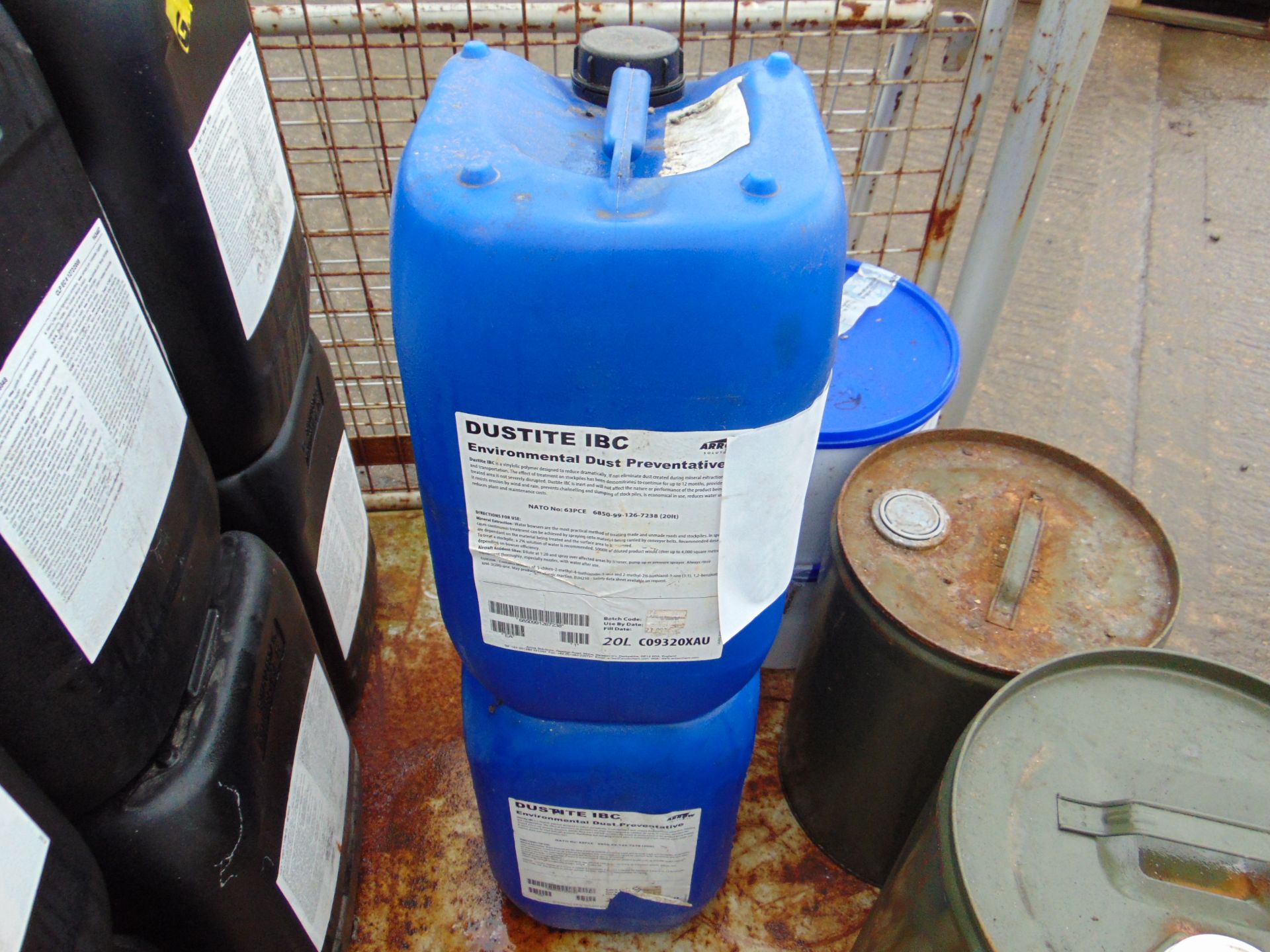 2 x Unissued 20L Sealed Drums of Dustite IBC Dust Supression Liquid - Image 2 of 4