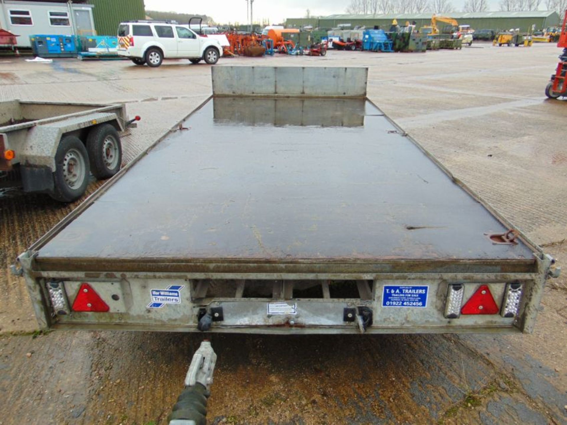Ifor Williams 3.5 Tonne 3 Axle Plant / Car Transporter Trailer - Image 5 of 9